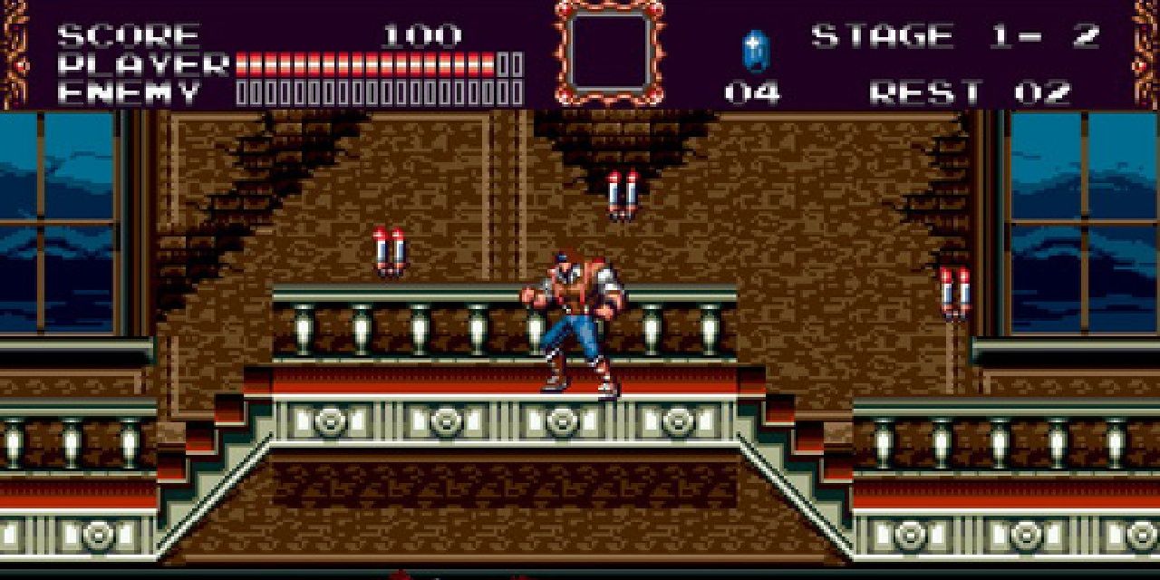 Stage 1-2 of castlevania bloodlines