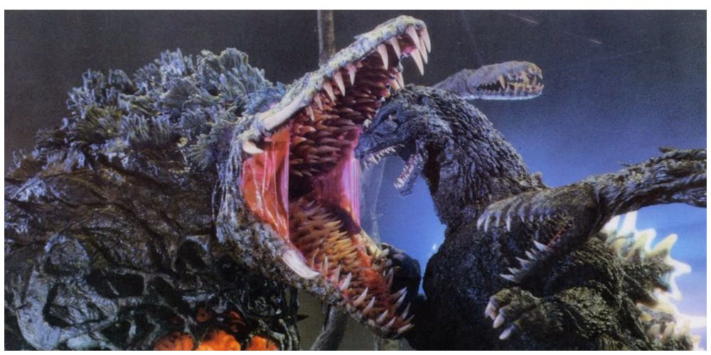 Biollante Fighting Godzilla