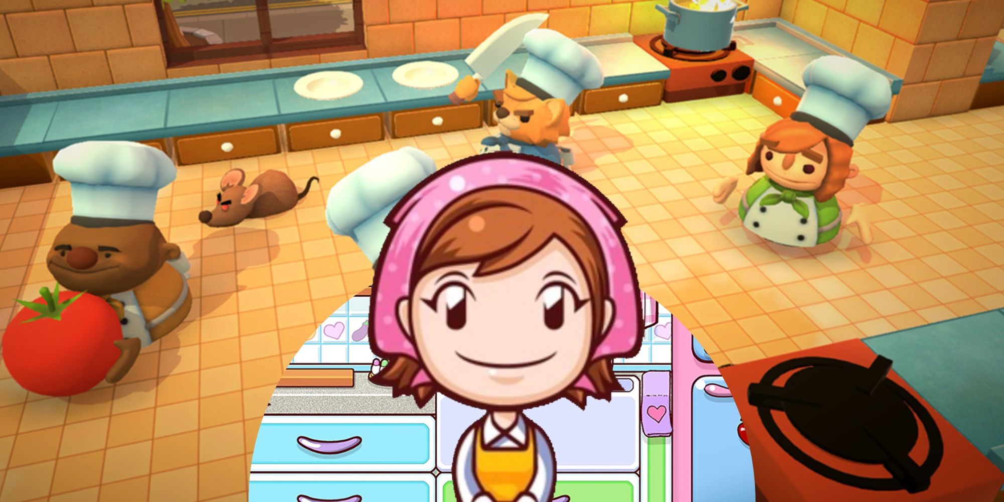 Cooking Games: Overcooked and Cooking Mama