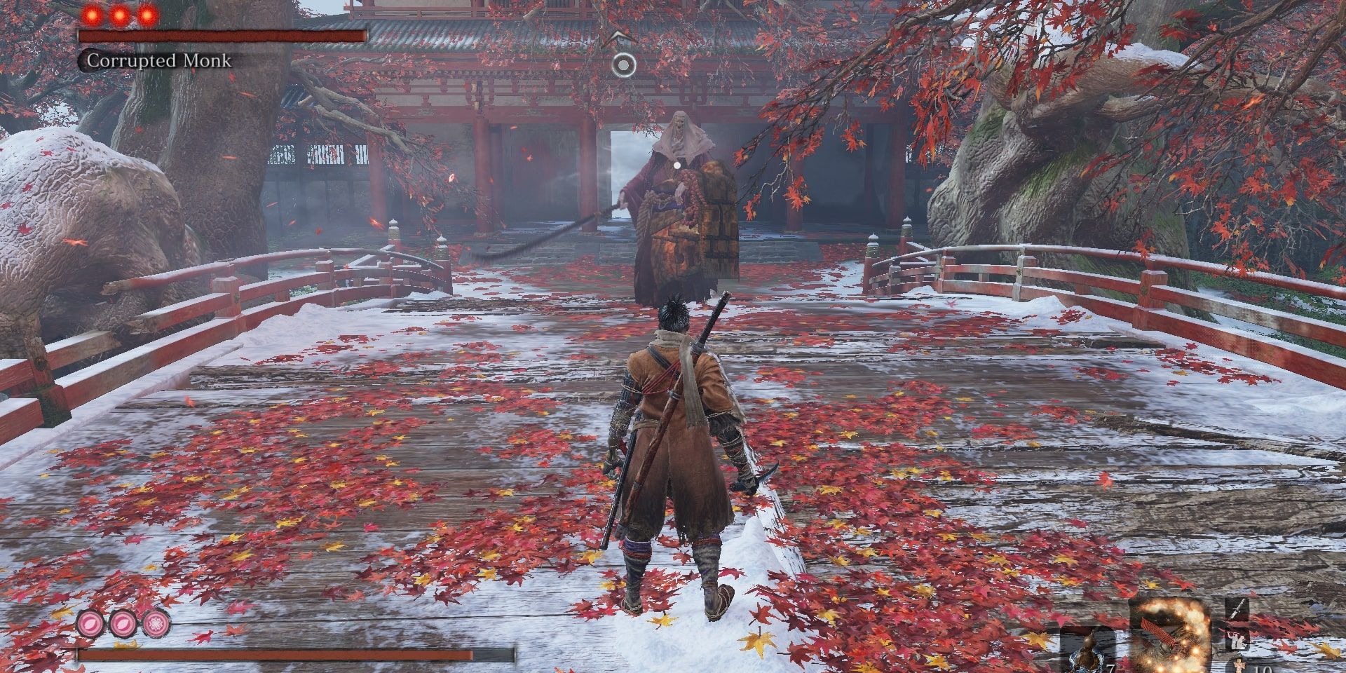 Corrupted Monk Boss Fight from Sekiro