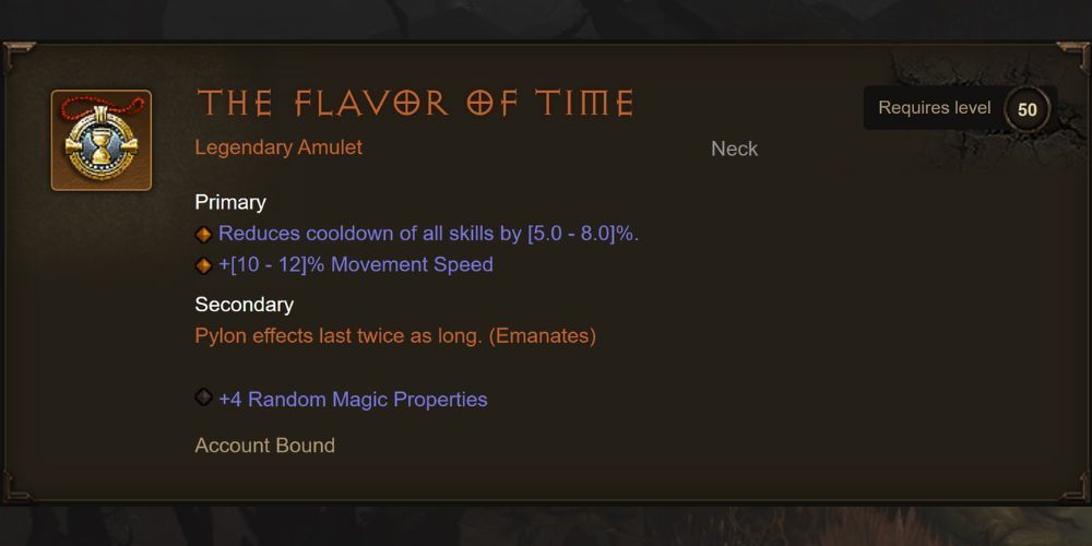 Diablo 3 flavor time