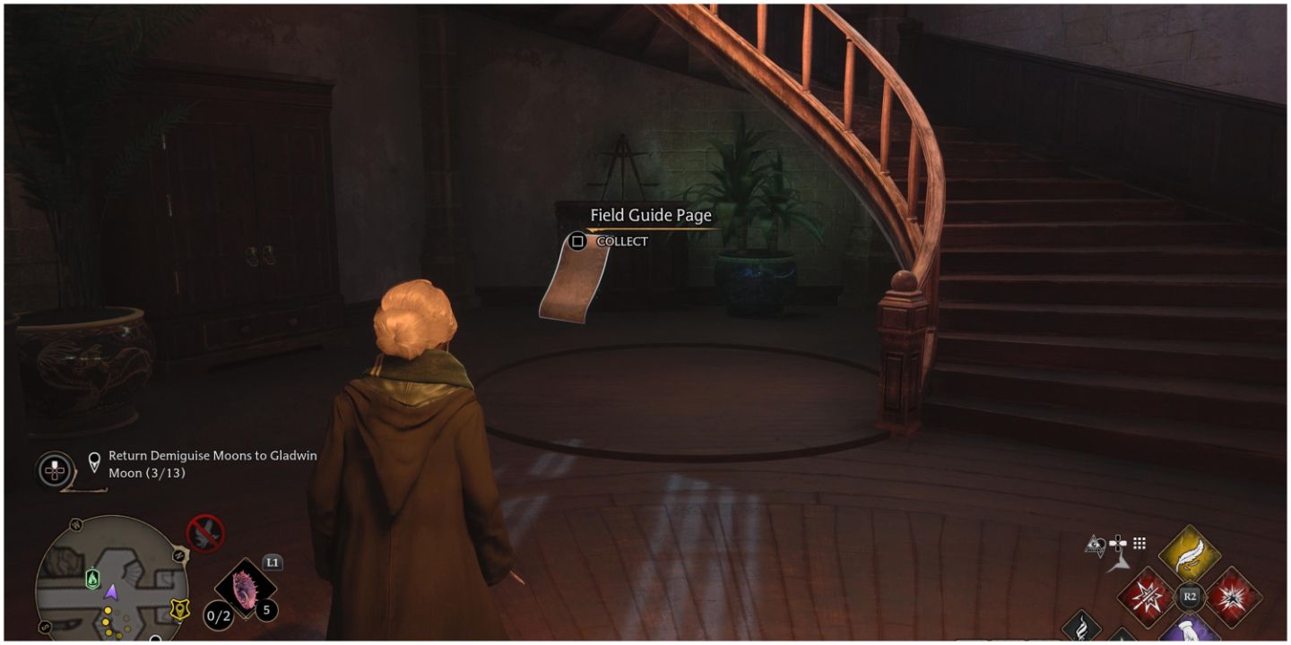 Hogwarts Legacy South Wing Field Guide Pages