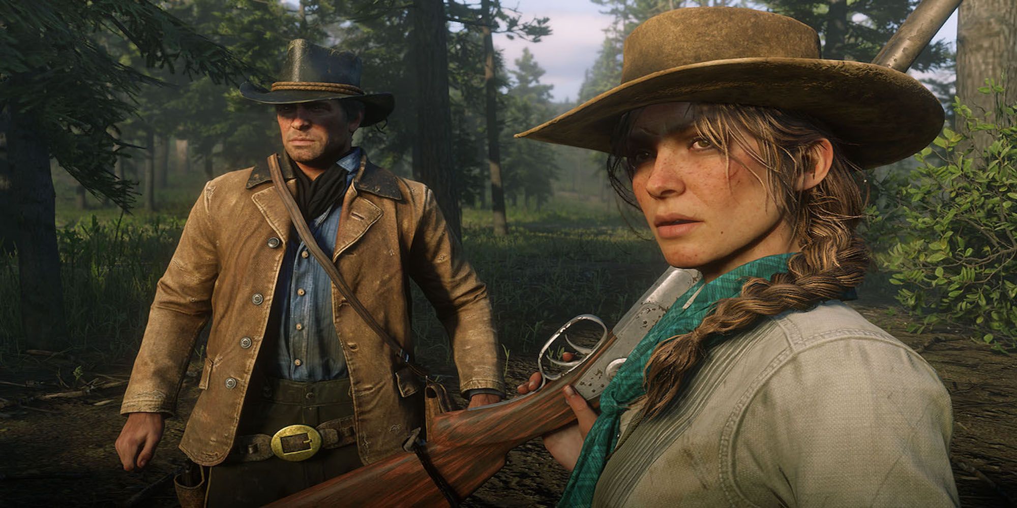 Sadie and Arthur (Red Dead Redemption 2)