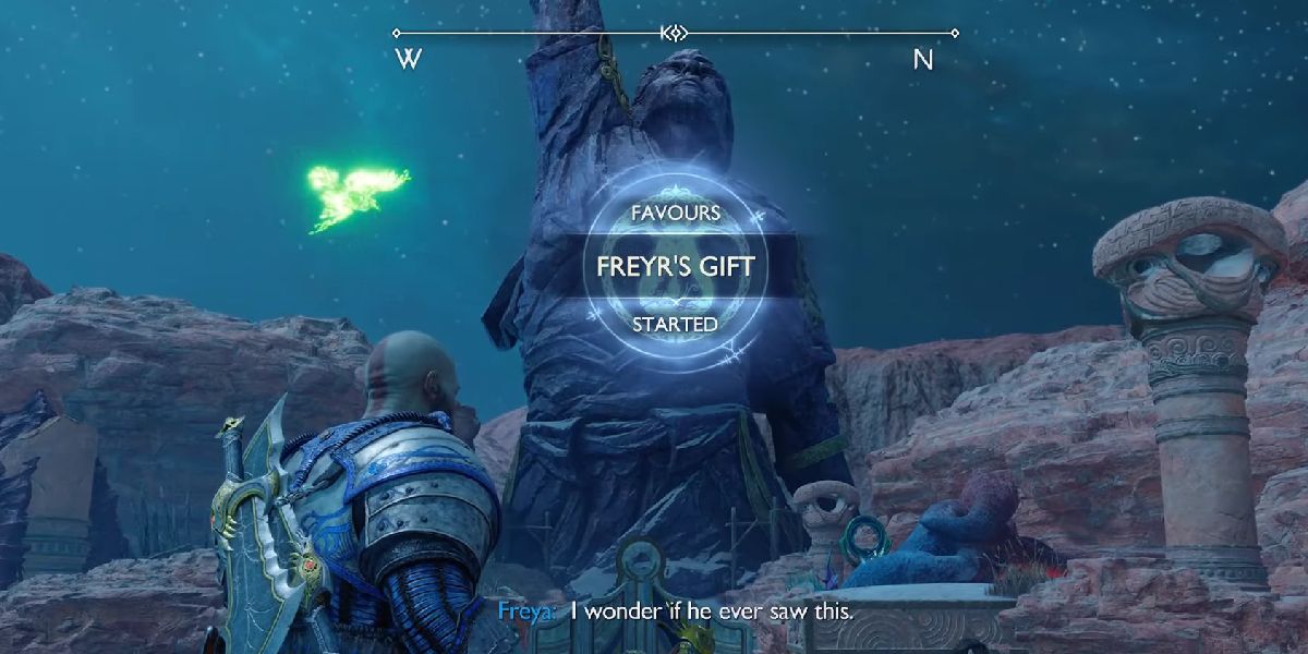 God of War Ragnarok Freyr's Gift Walkthrough