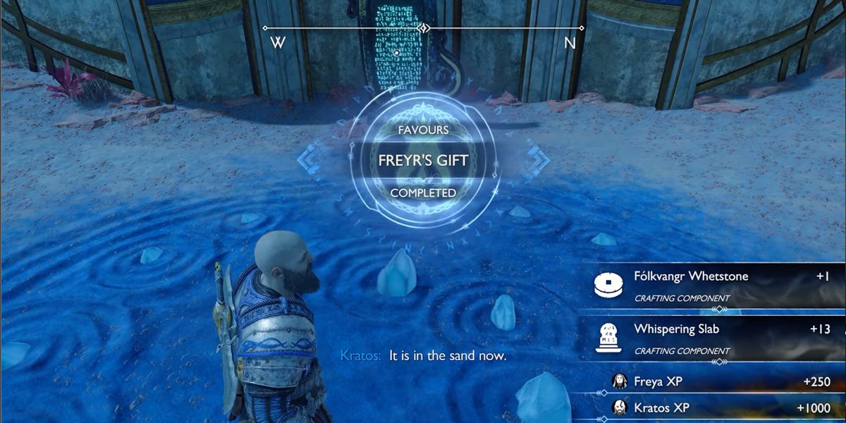 God of War Ragnarok Freyr's Gift Walkthrough