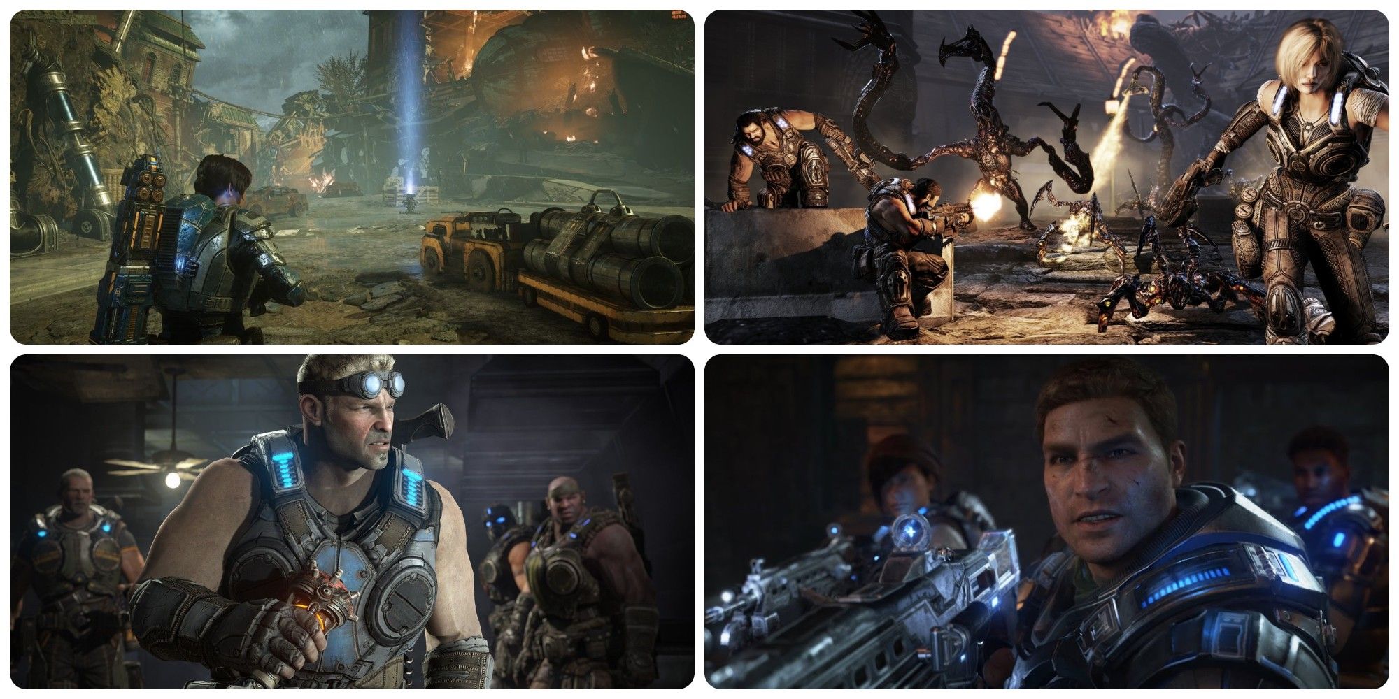 Ranking The Gears Of War Games From Worst To Best
