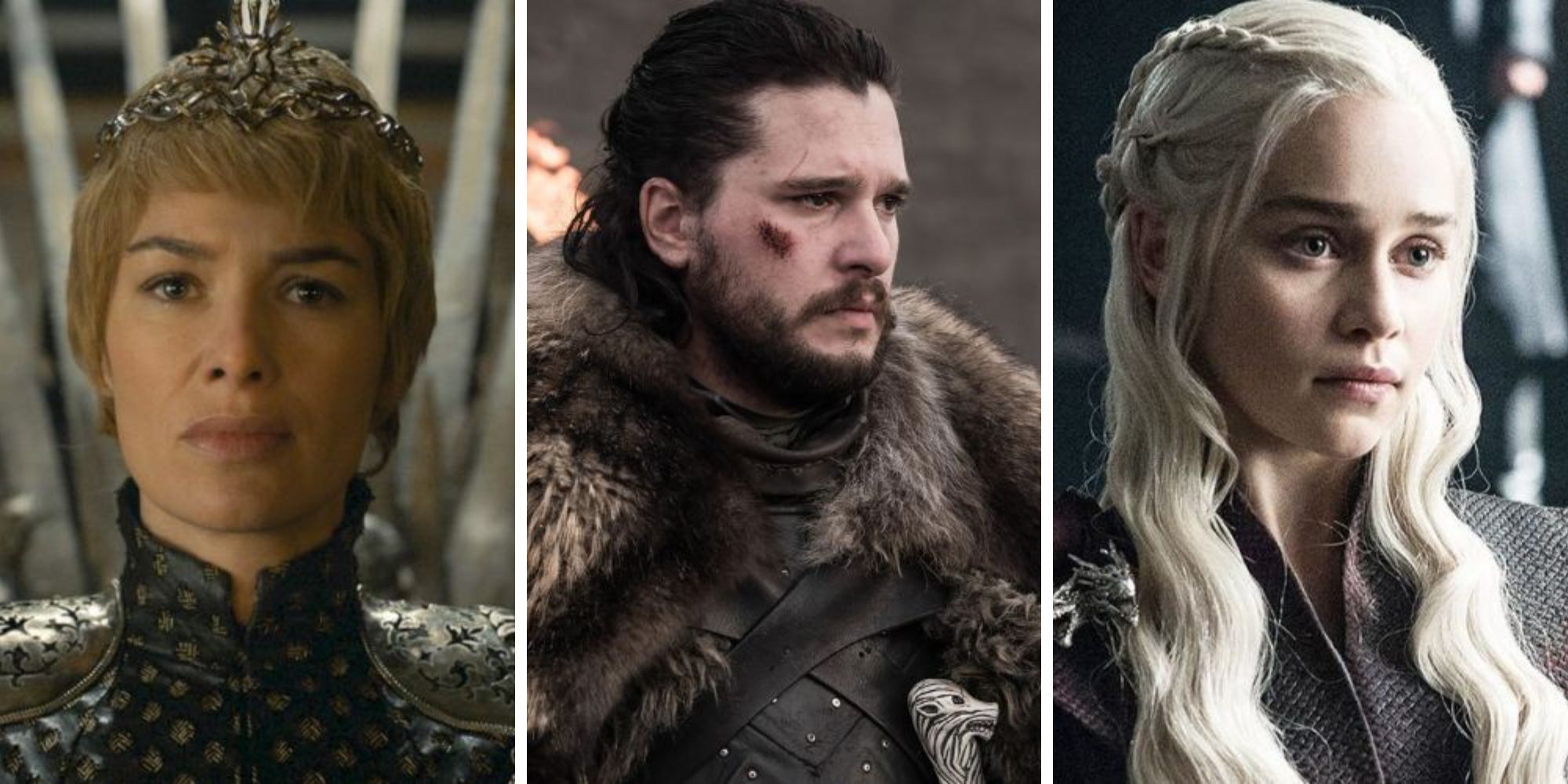 GOT Featured Image featuring Cersei Lannister, Jon Snow, and Daenerys Targaryen