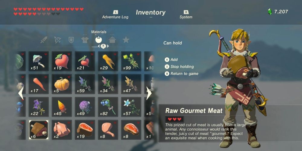 Zelda BotW Best Food Dishes, Ranked