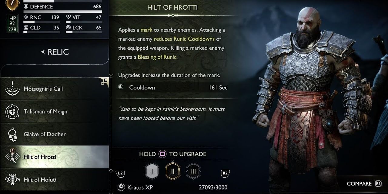 God Of War Ragnarok: All Relics, Ranked