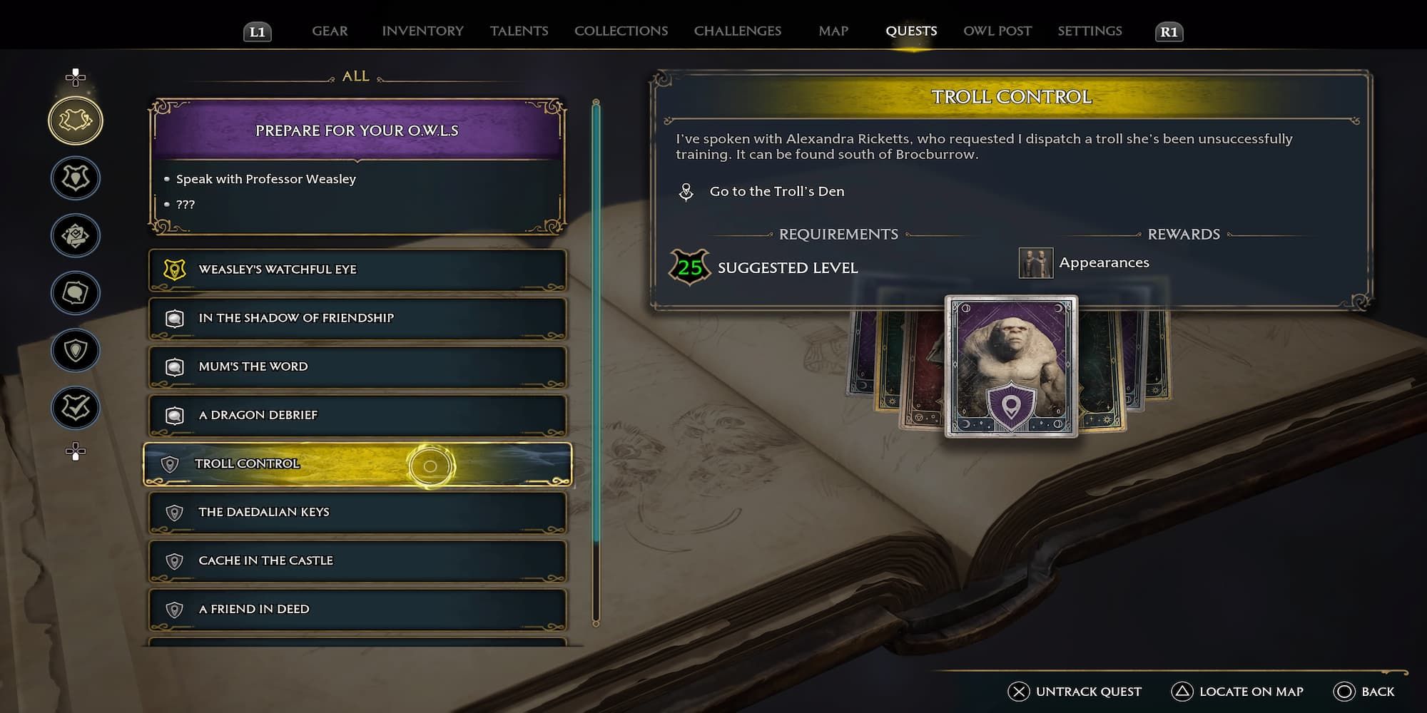 Hogwarts Legacy Troll Control Quest Walkthrough