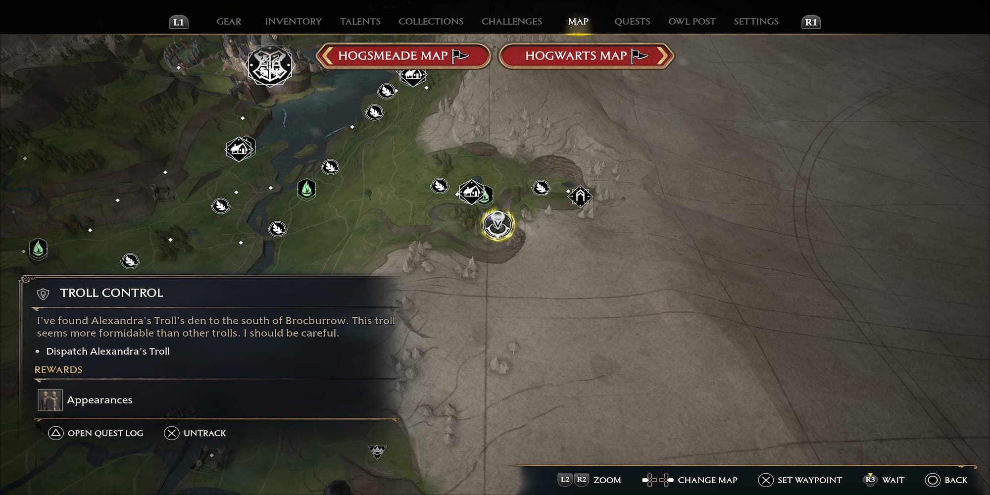 Hogwarts Legacy Troll Control Quest Walkthrough