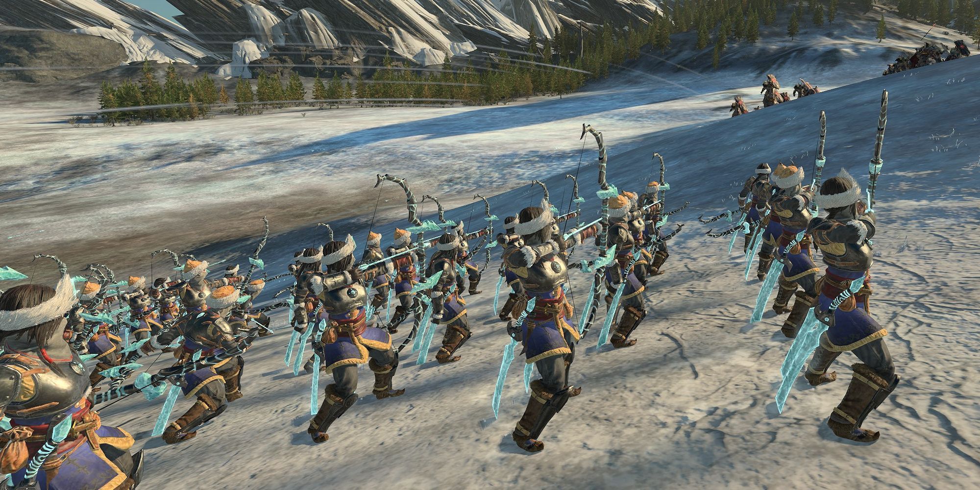 Ice Guard firing on chaos knighs