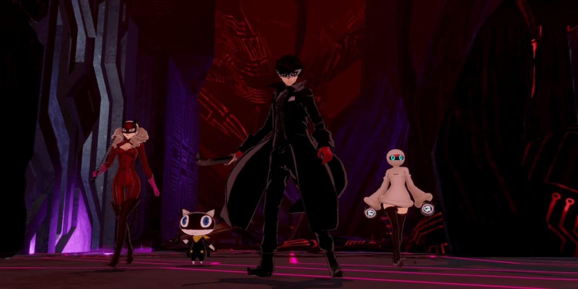 Phantom Thieves Entering The Jail Of The Abyss