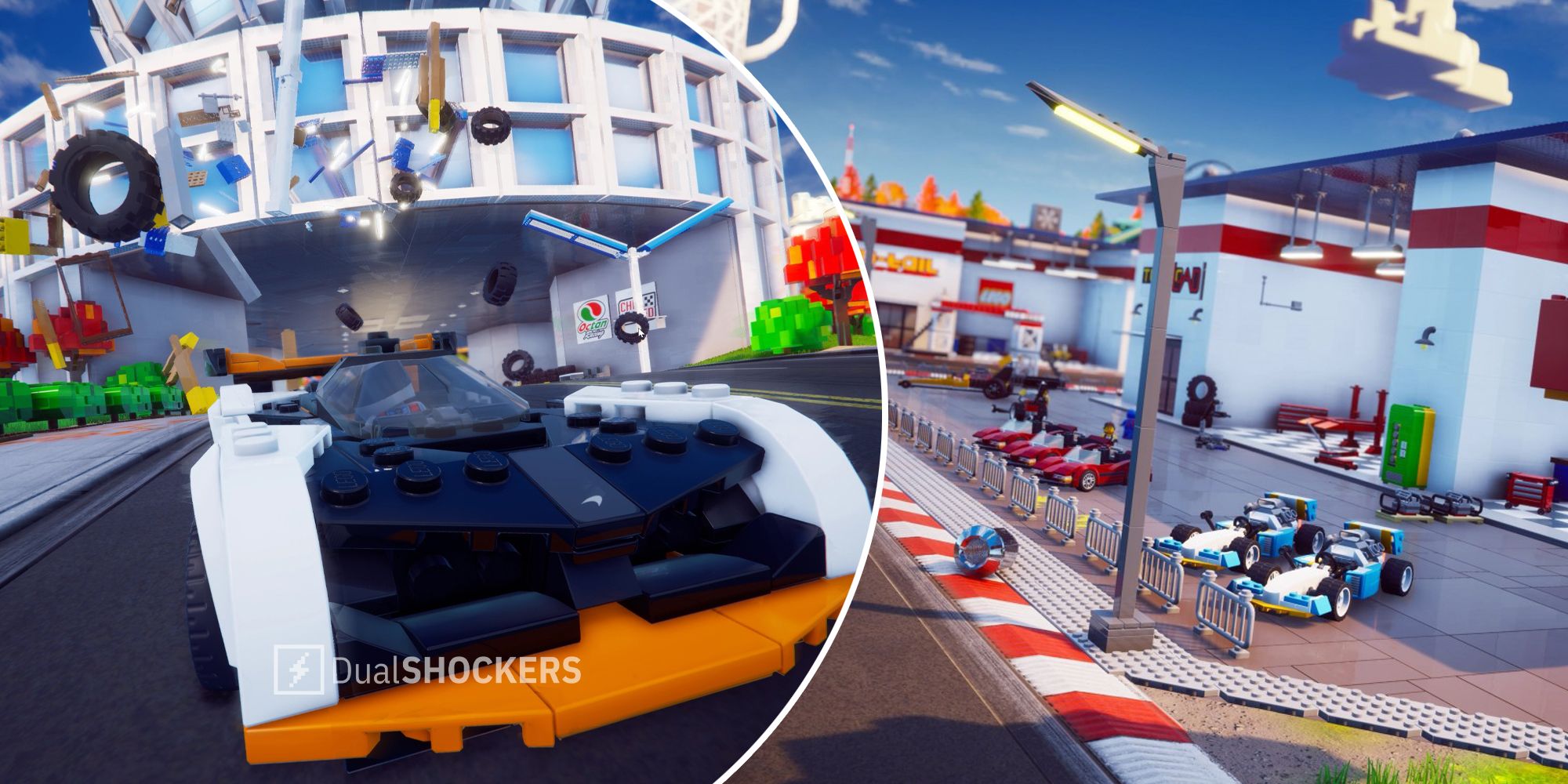 Lego 2K Drive gameplay and track teaser