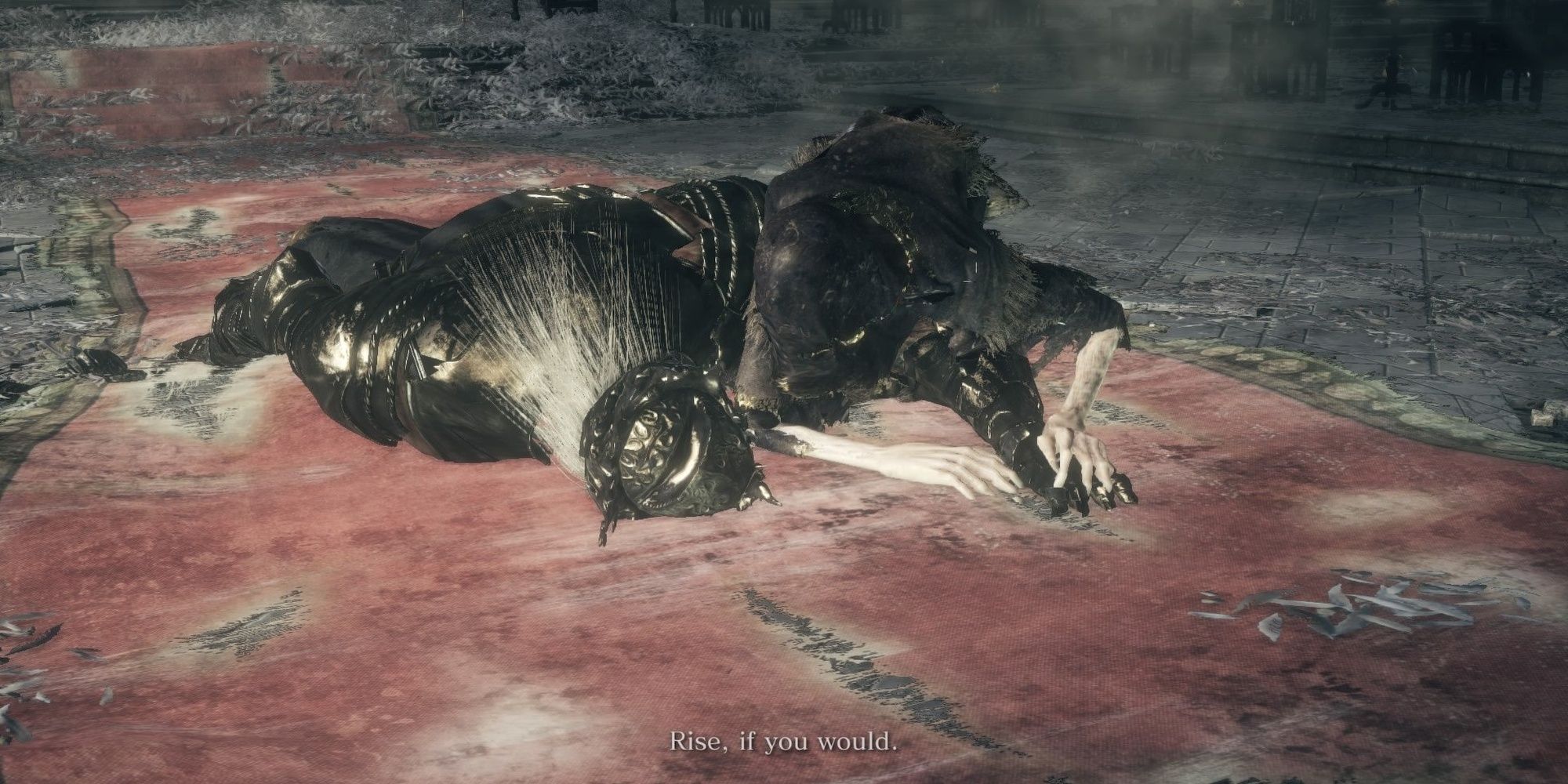 Lothric revives his brother Lorient in order to fight the next boss