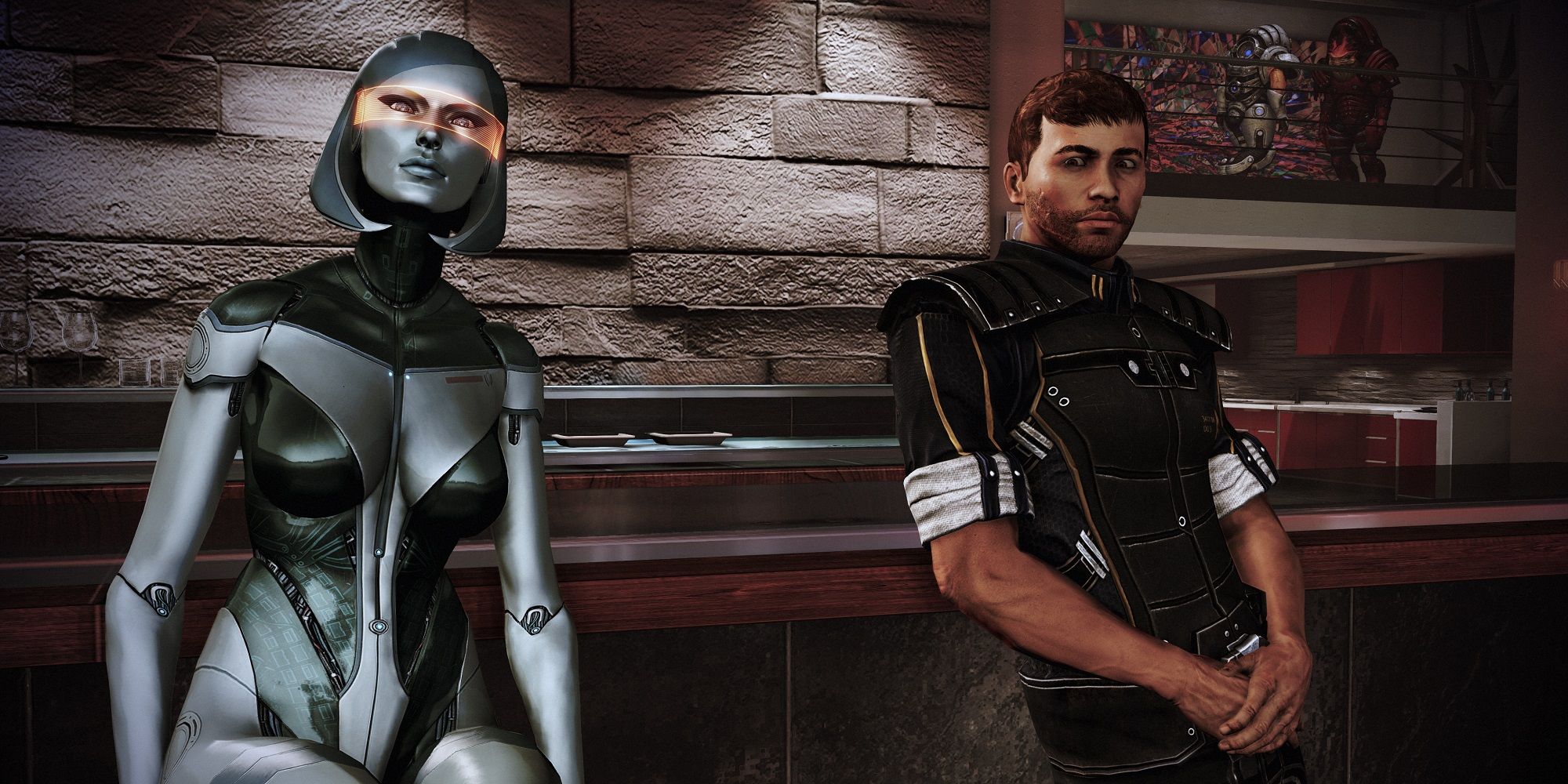 Mass Effect 3 EDI and Shepard Apartment