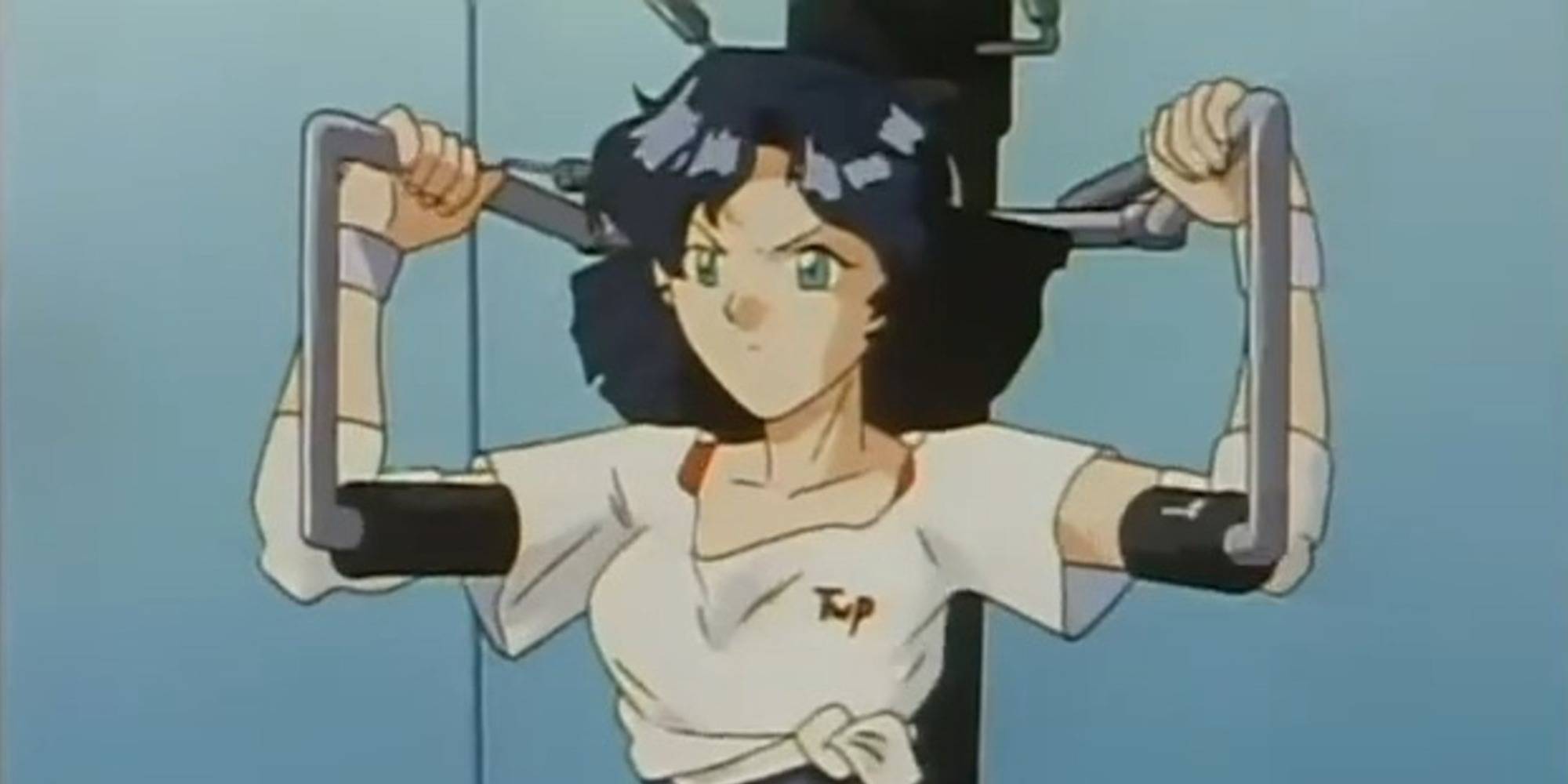 Anime female wrestling