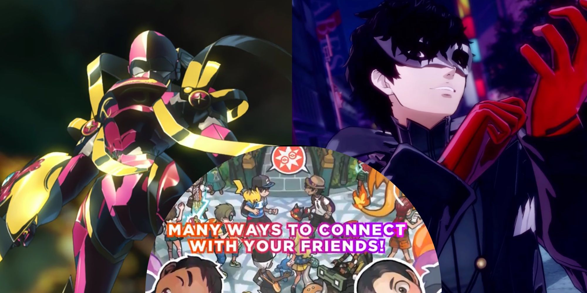 Monster Taming Games: Digimon, Pokemon, Persona 5