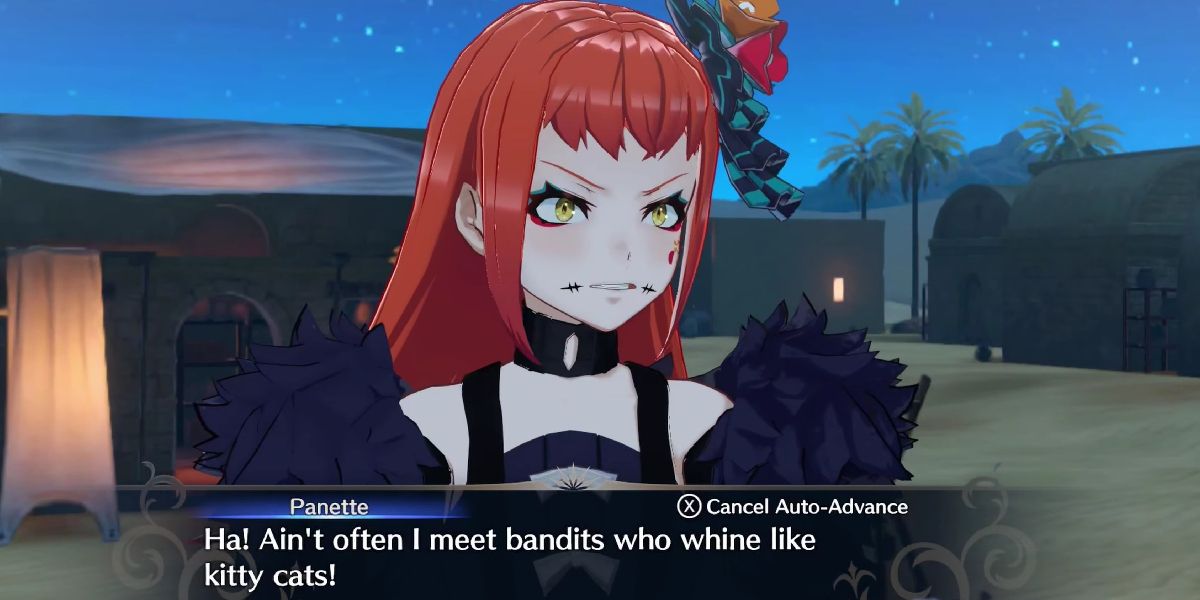 Panette in a cut scene in Fire Emblem: Engage