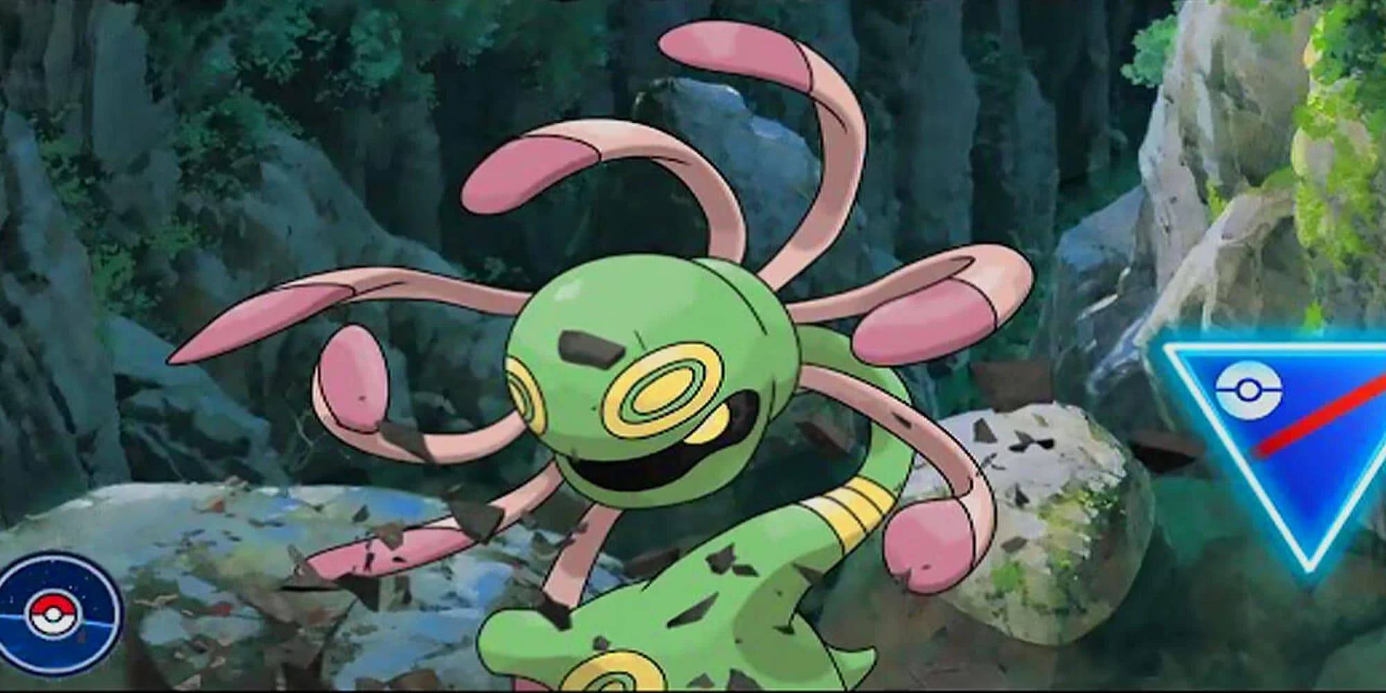 thumbnail image 2 of Cradily Pokemon Go Trade - Level 23, 2 Charge Moves, Great League PvP (1500 CP) 2 of 5