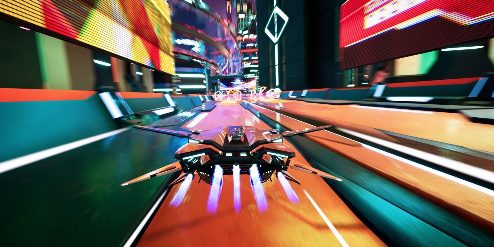 redout 2 racing track neon
