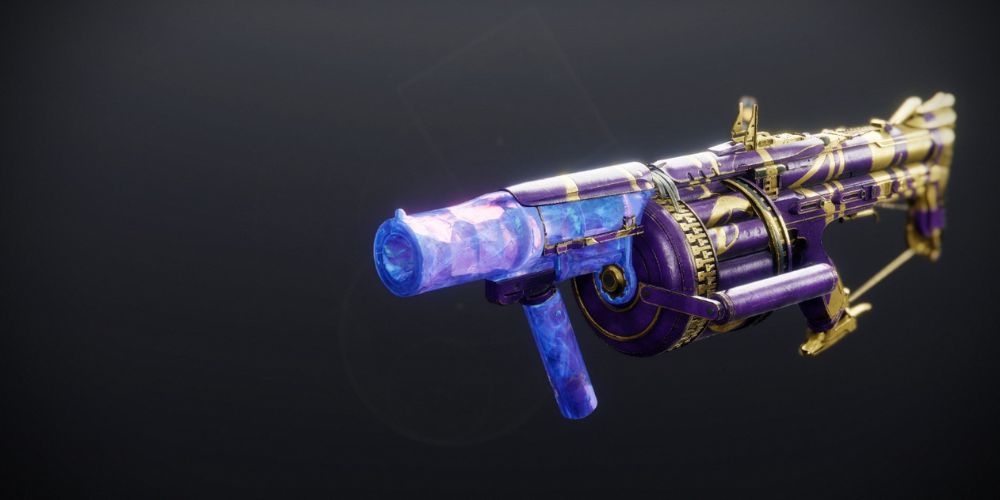 Regnant Void, Heavy Grenade Launcher in weapon inspection menu