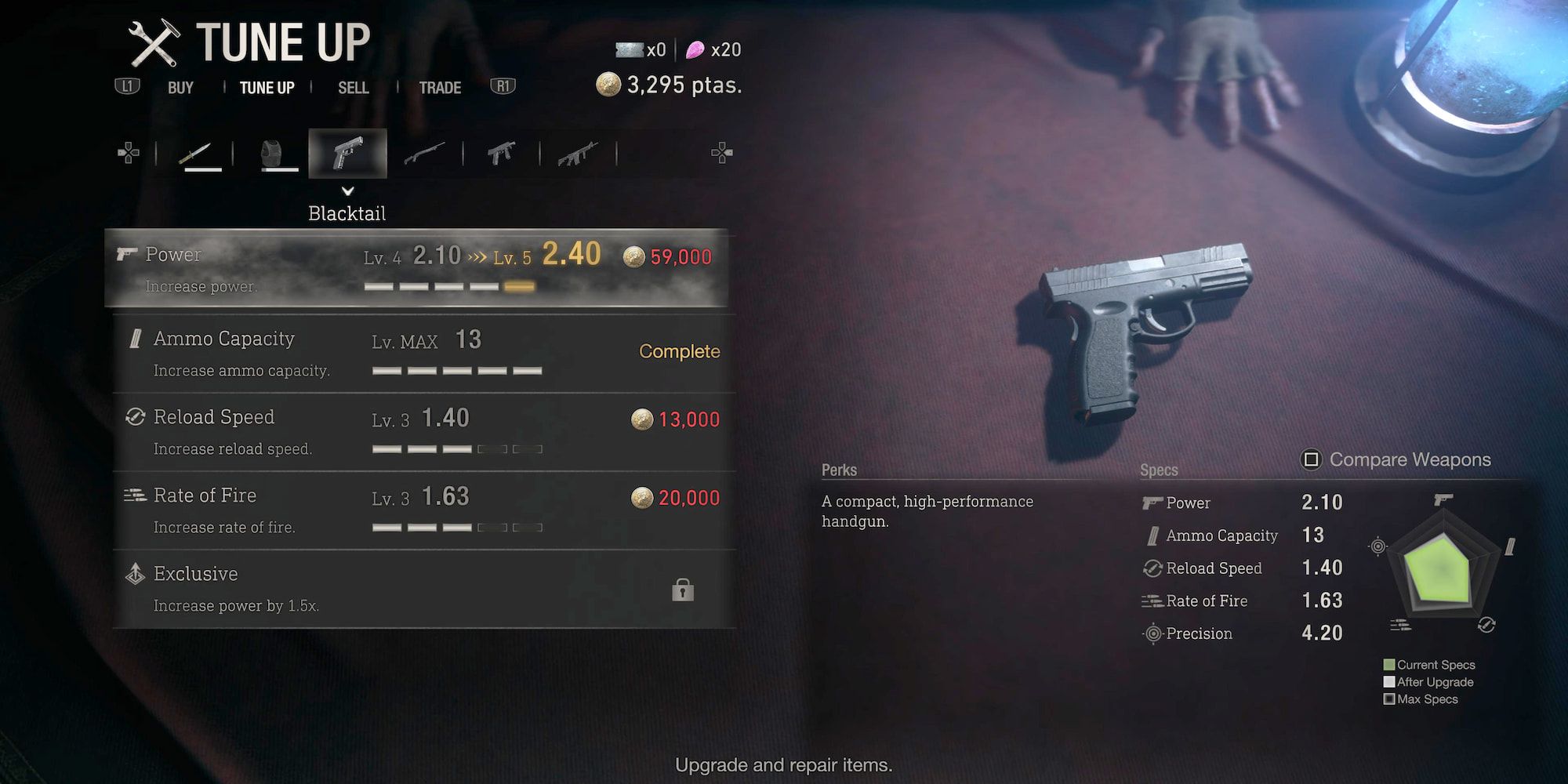 Resident-Evil-4-Remake-Weapon-Tune-Up