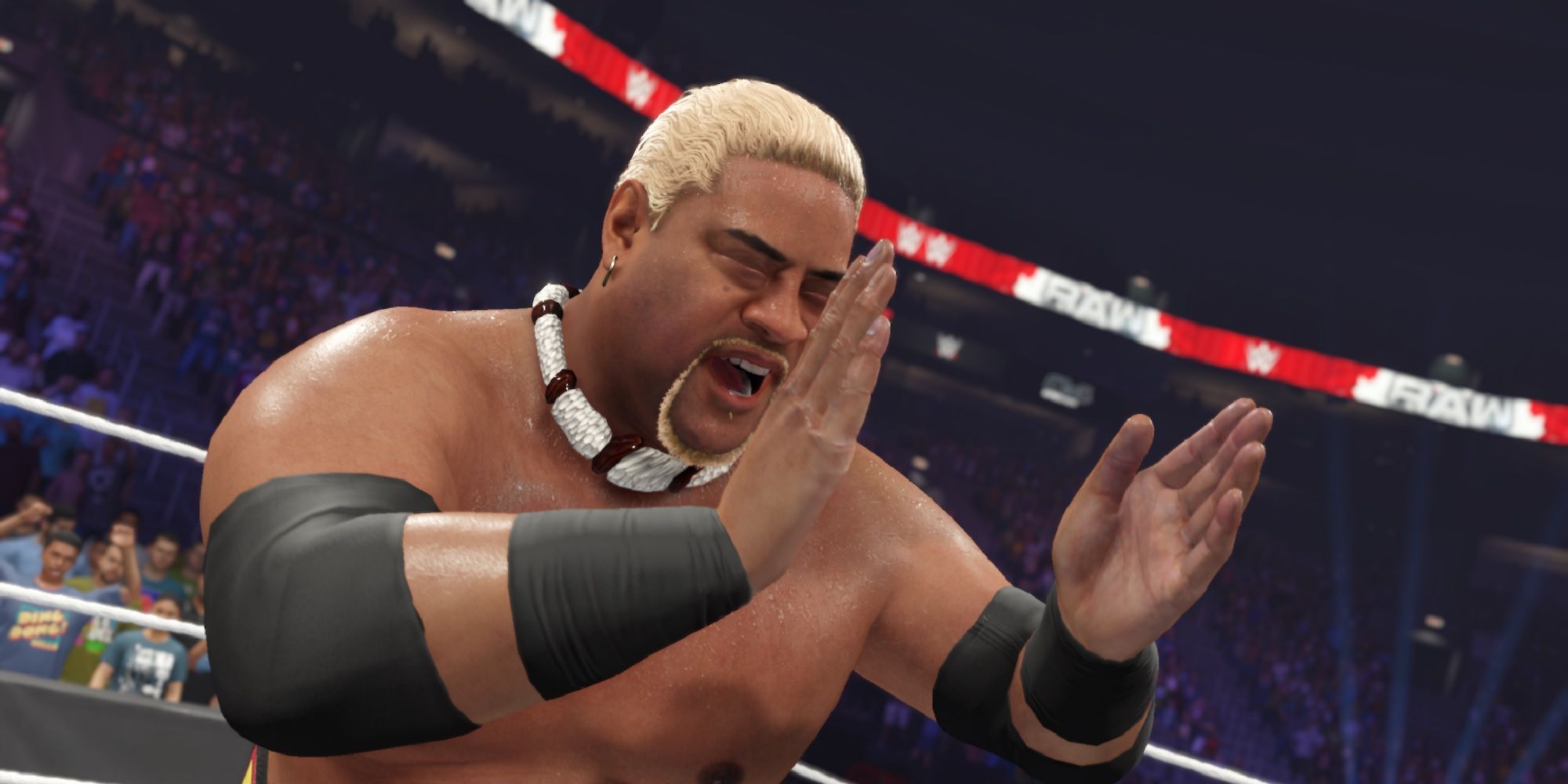 WWE 2K23 Rikishi victory clap
