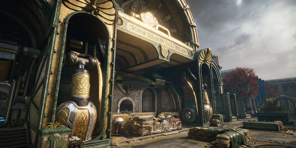 View the security map of Gears of War