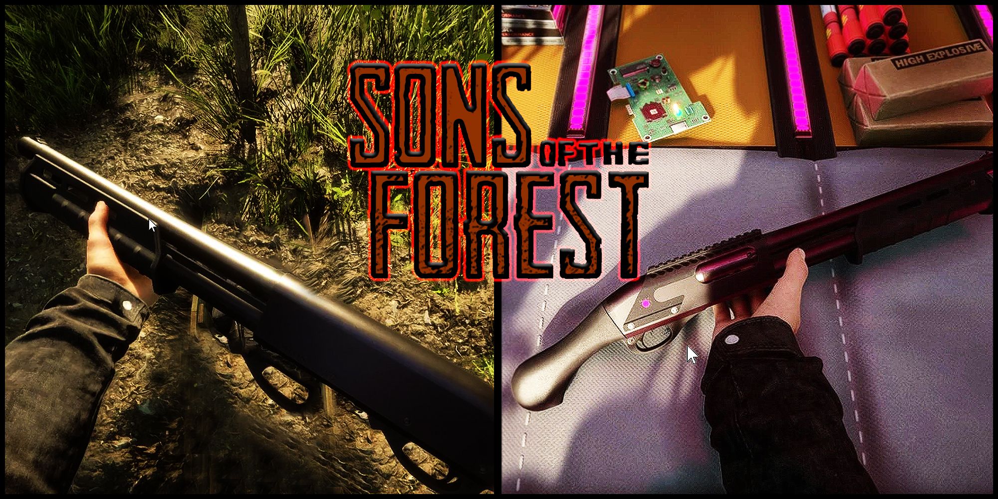 Sons of the Forest rifle location