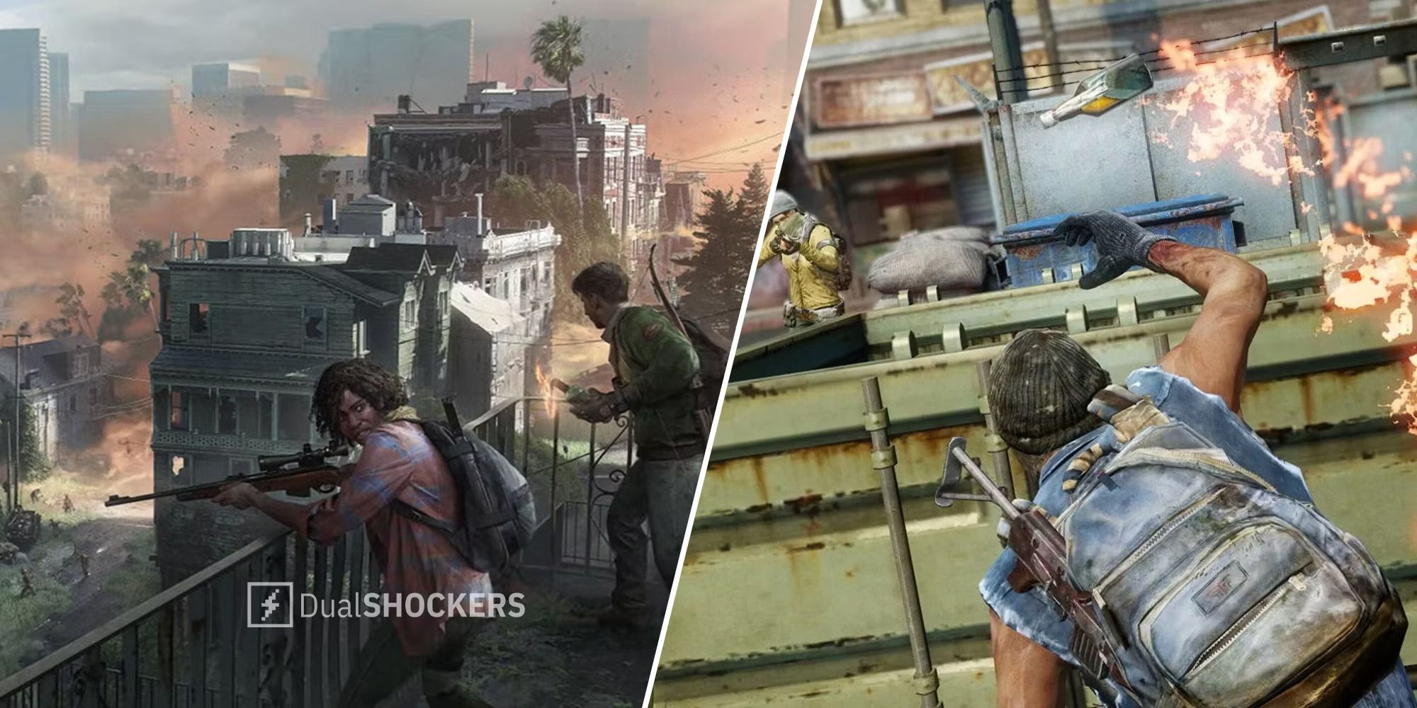 The Last of Us Remastered PS4 Multiplayer Gameplay - My Return to The Last  of Us 