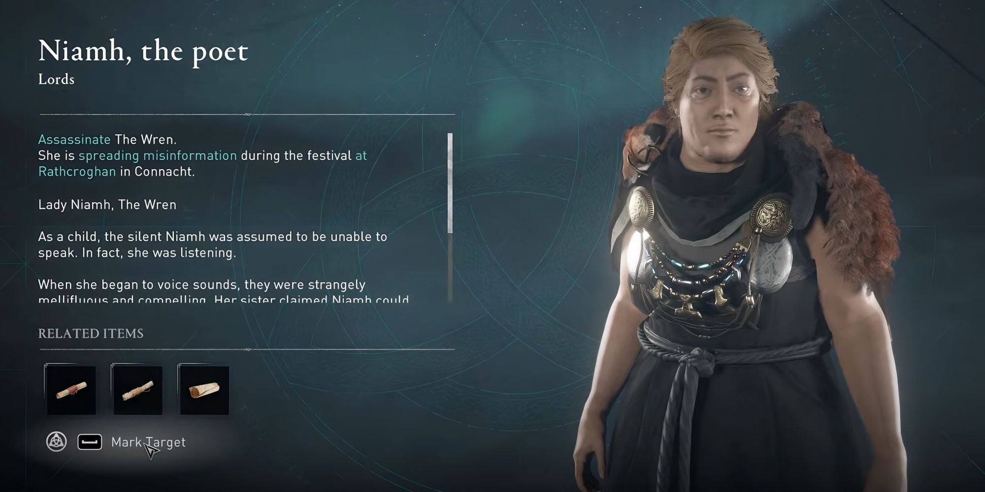 Children Of Danu Walkthrough Guide Find All Locations Assassin's Creed