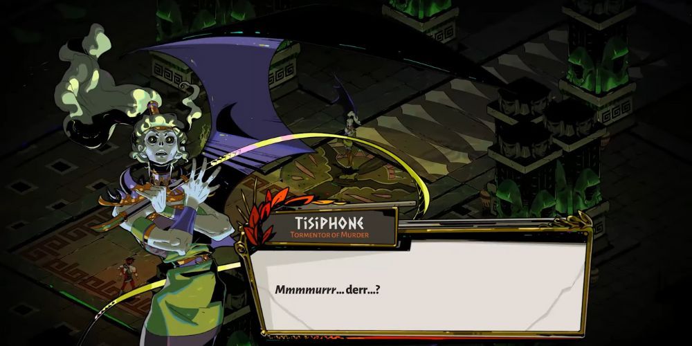 Tisiphone Boss Fight in Hades