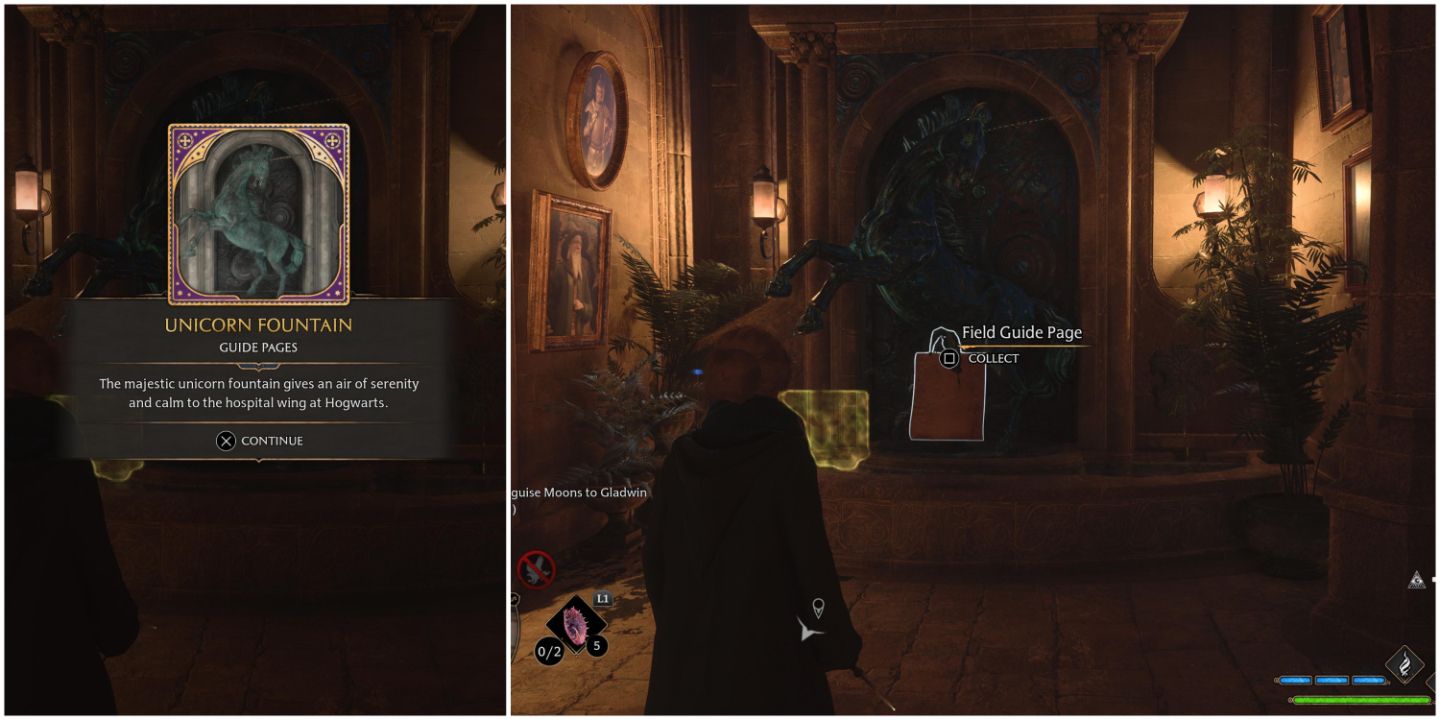 Hogwarts Legacy South Wing Field Guide Pages