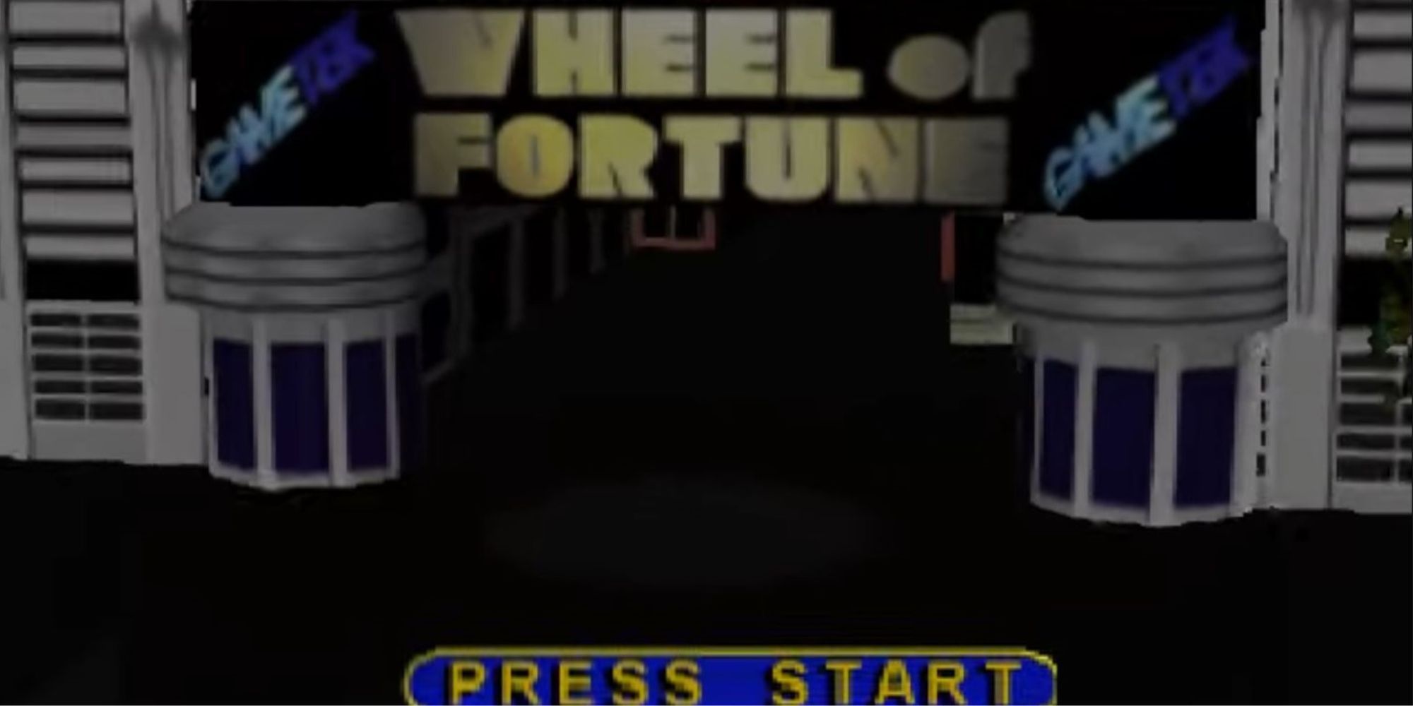 Opening scene of Wheel of Fortune for the Nintendo 64