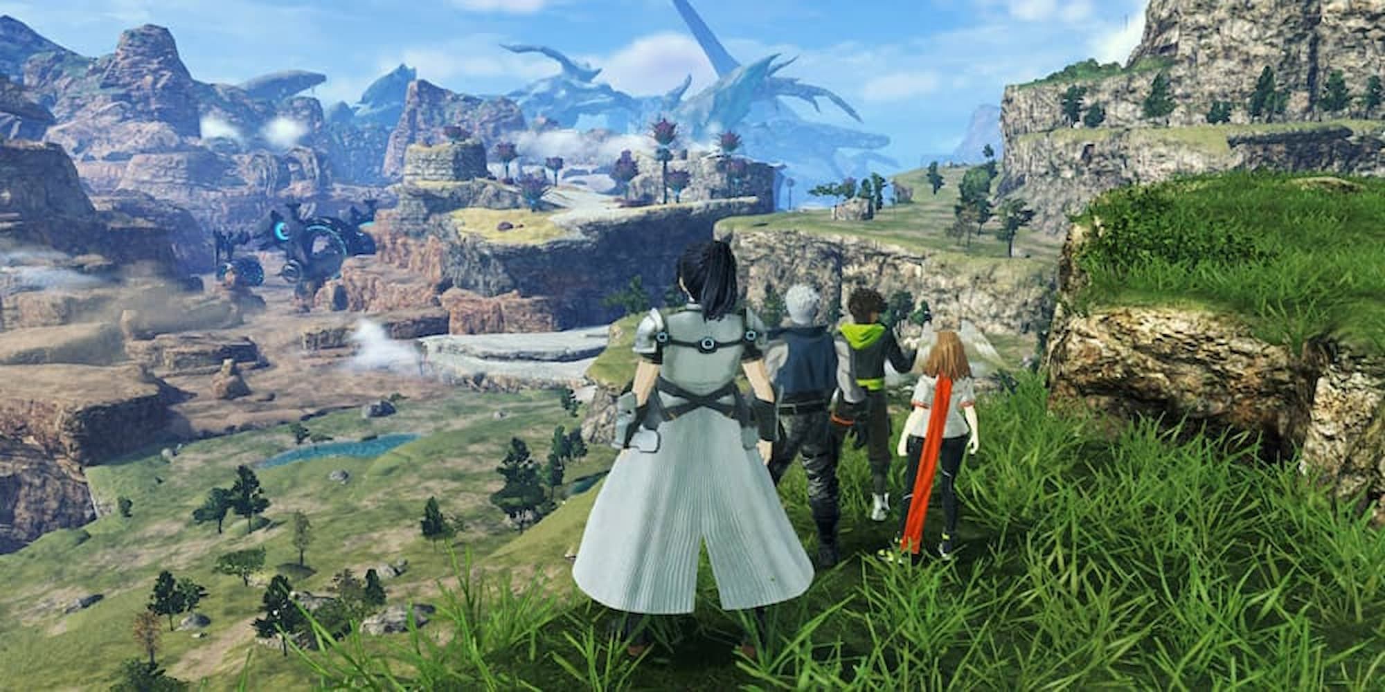 Xenoblade Chronicles 3 Characters Standing Together