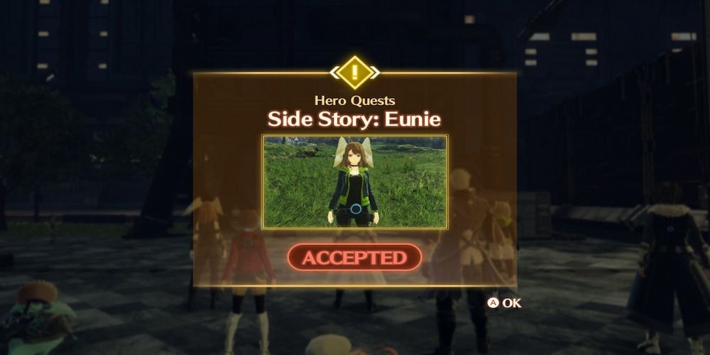 Xenoblade Chronicles 3 Hero Quest Sideshow: Eunie Acceptance