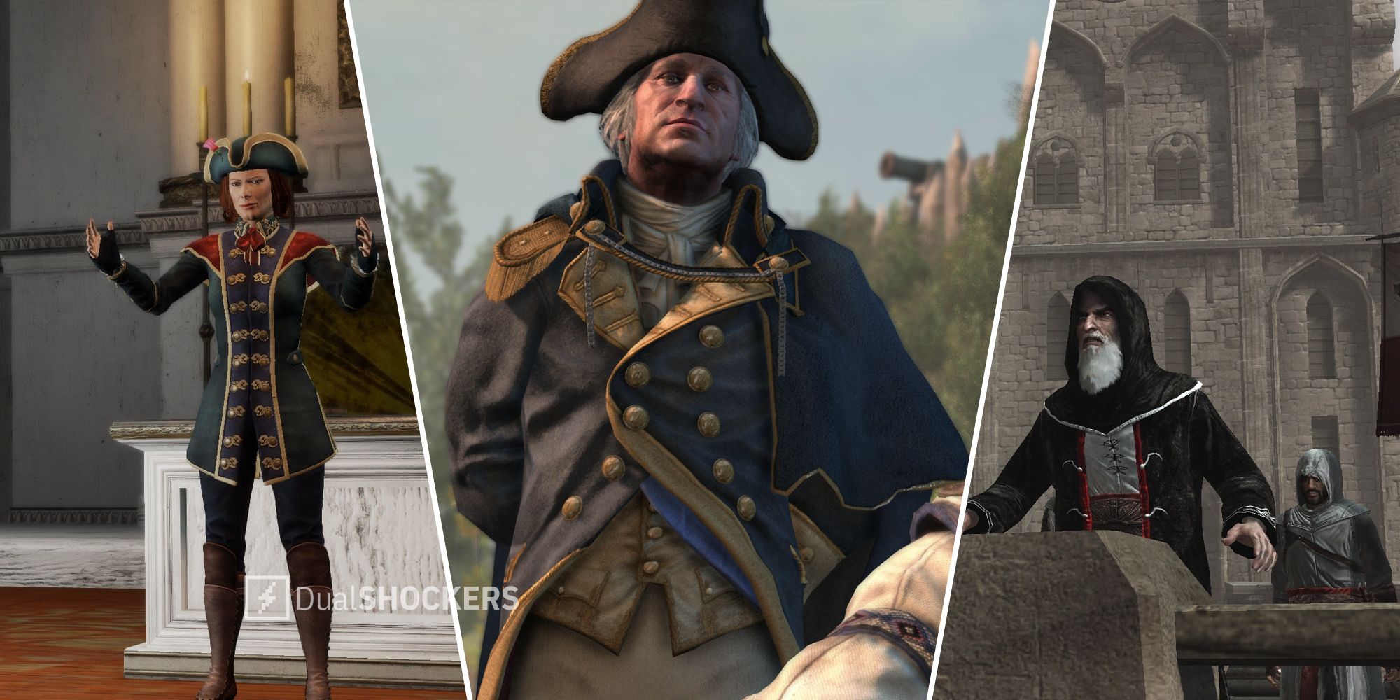 Assassin's Creed Madeleine de L'Isle, George Washington, Al Mualim
