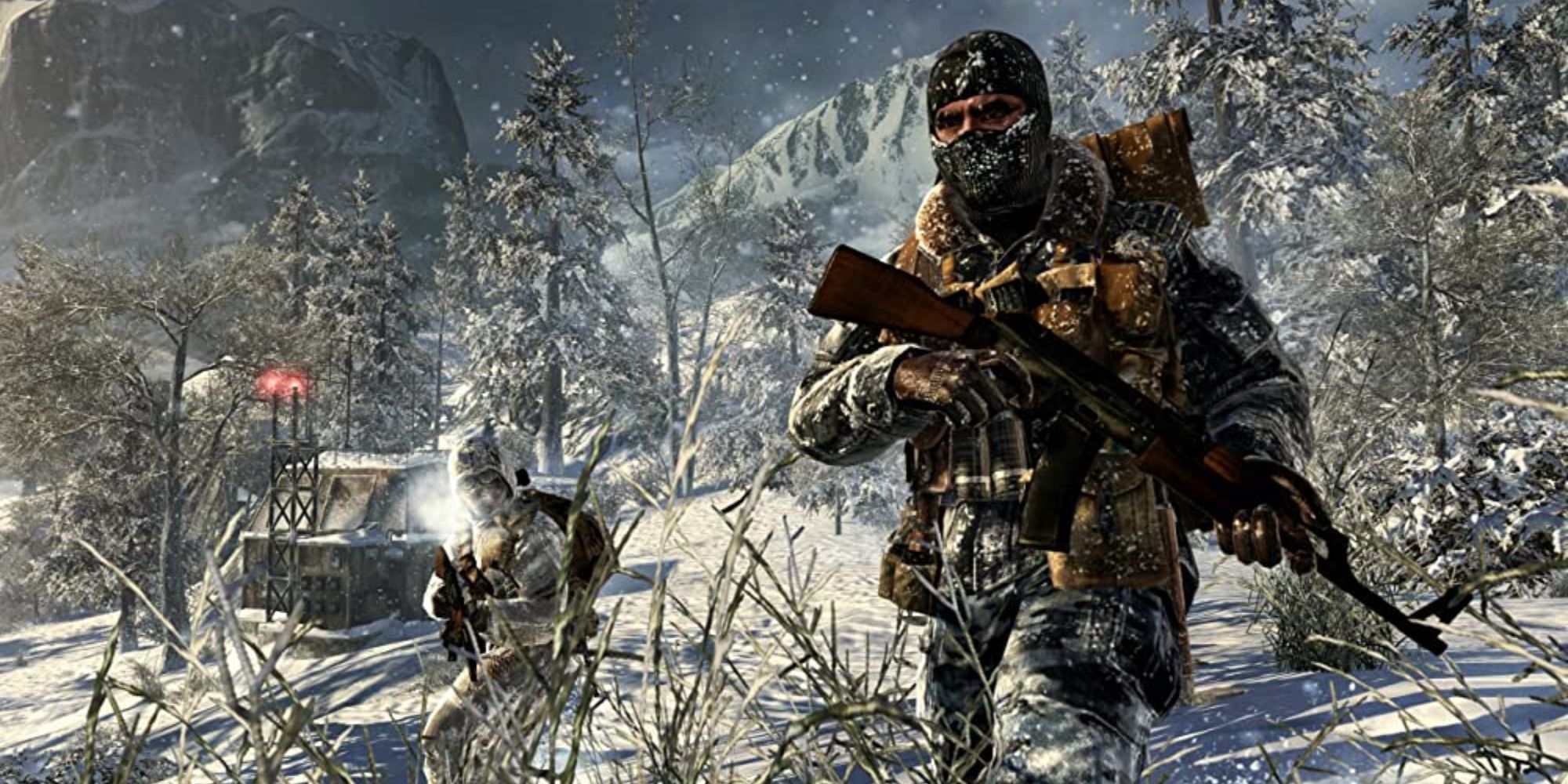The black treyarch code patrols the enemy in the single player campaign