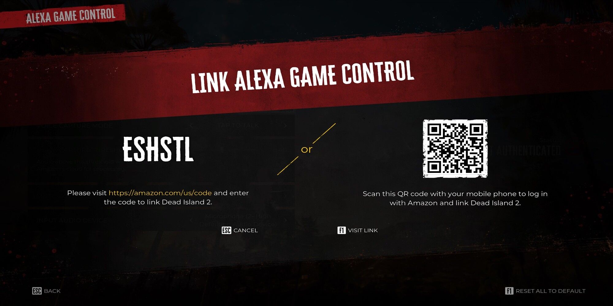 Dead Island 2 How To Use Alexa Game Control