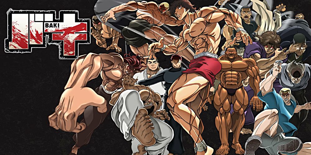 Baki Yujiro Biscuit and Other Fighters from Baki