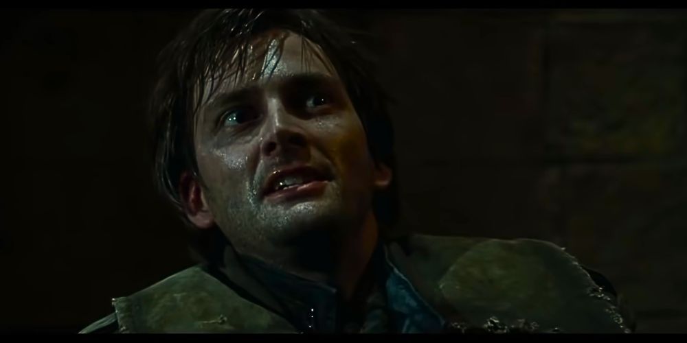 Barty Crouch Jr being found out by Dumbledore