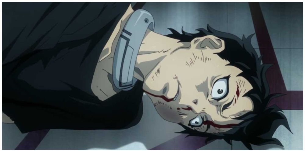 Ganta after being knocked out