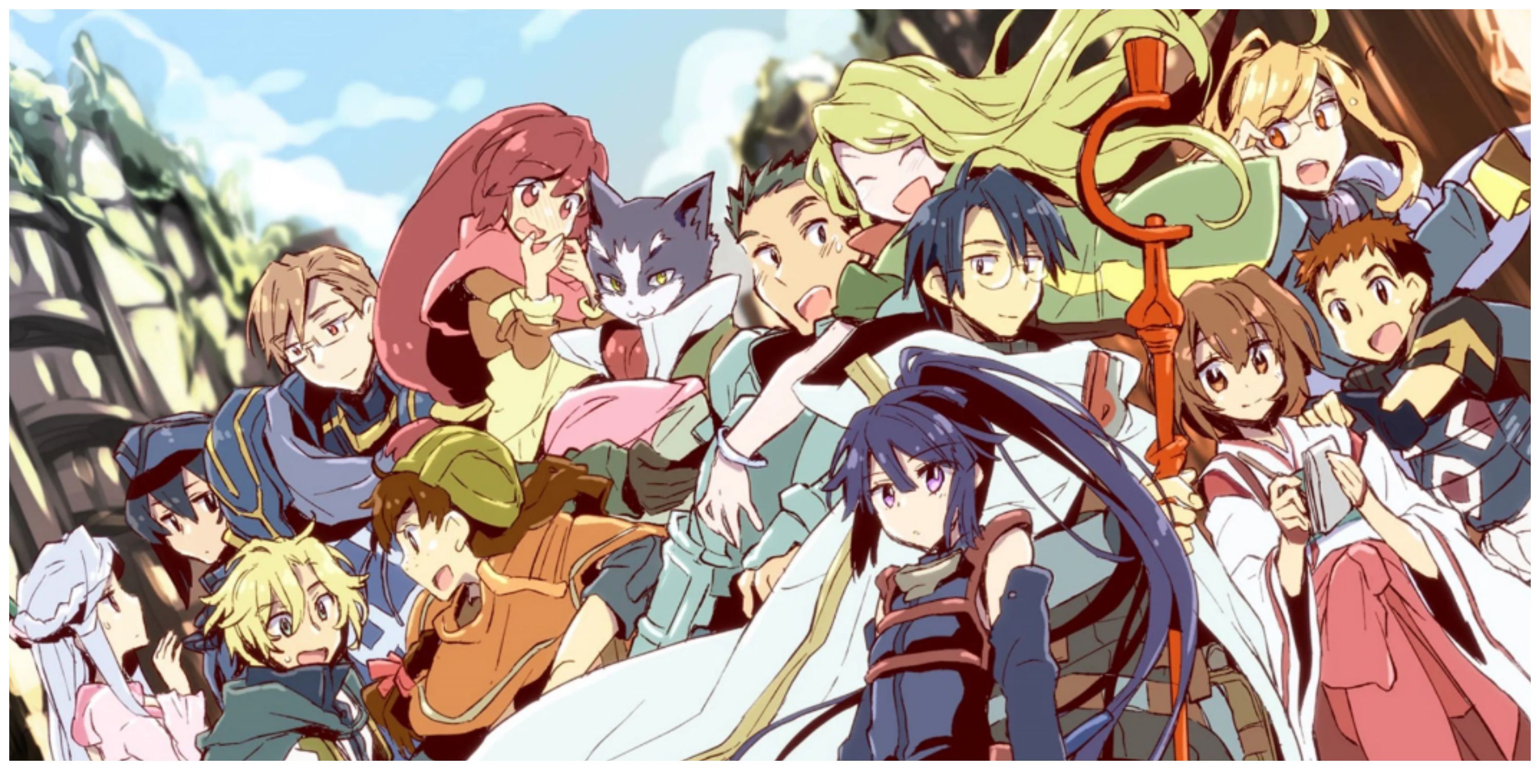Log Horizon players trapped in monster filled world