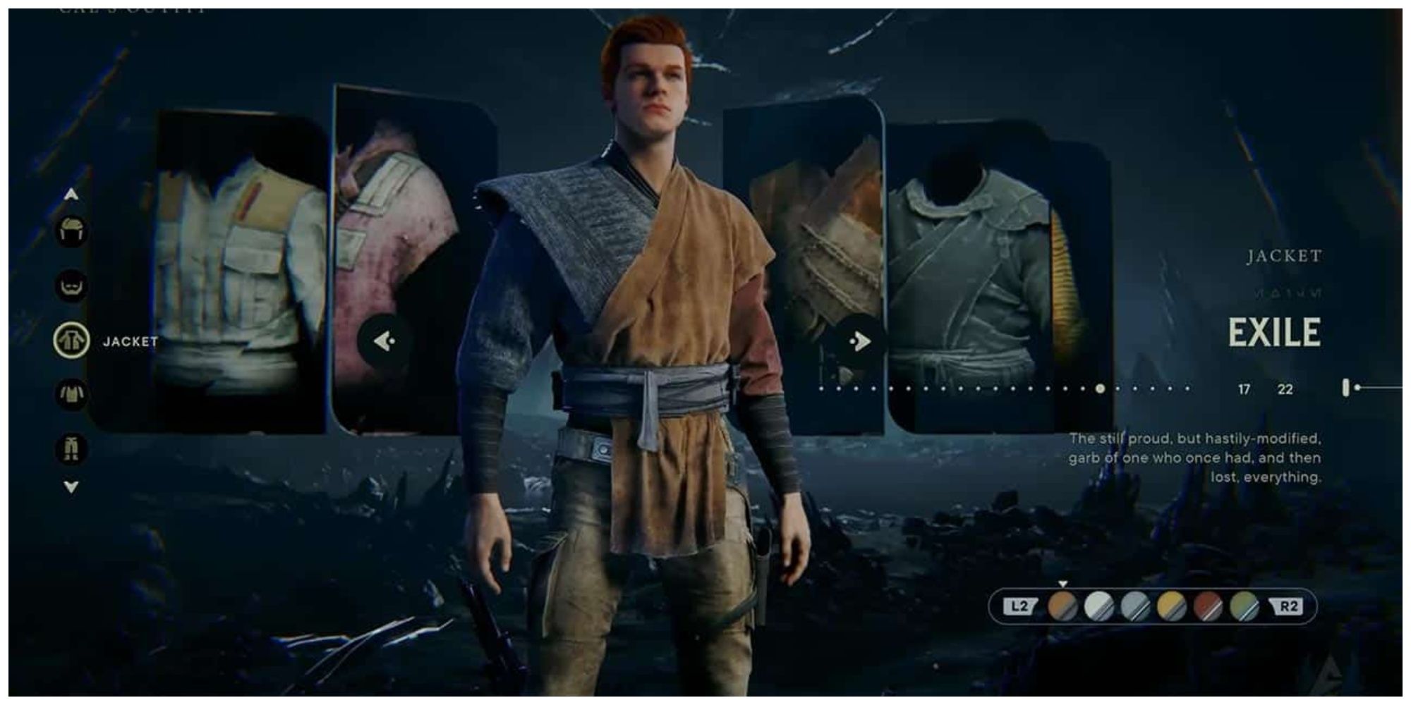 Star Wars Jedi Survivor All Options For How To Use Character Customization