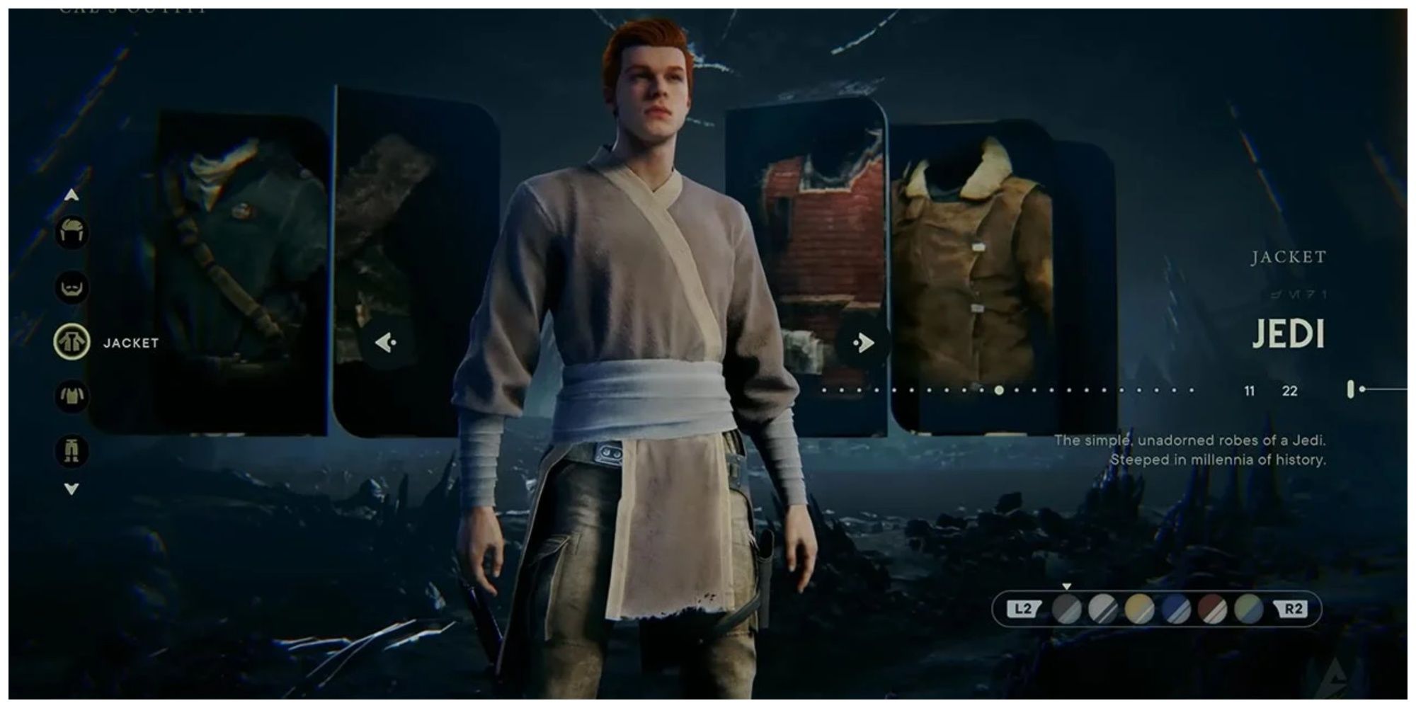 Star Wars Jedi Survivor All Options For How To Use Character Customization