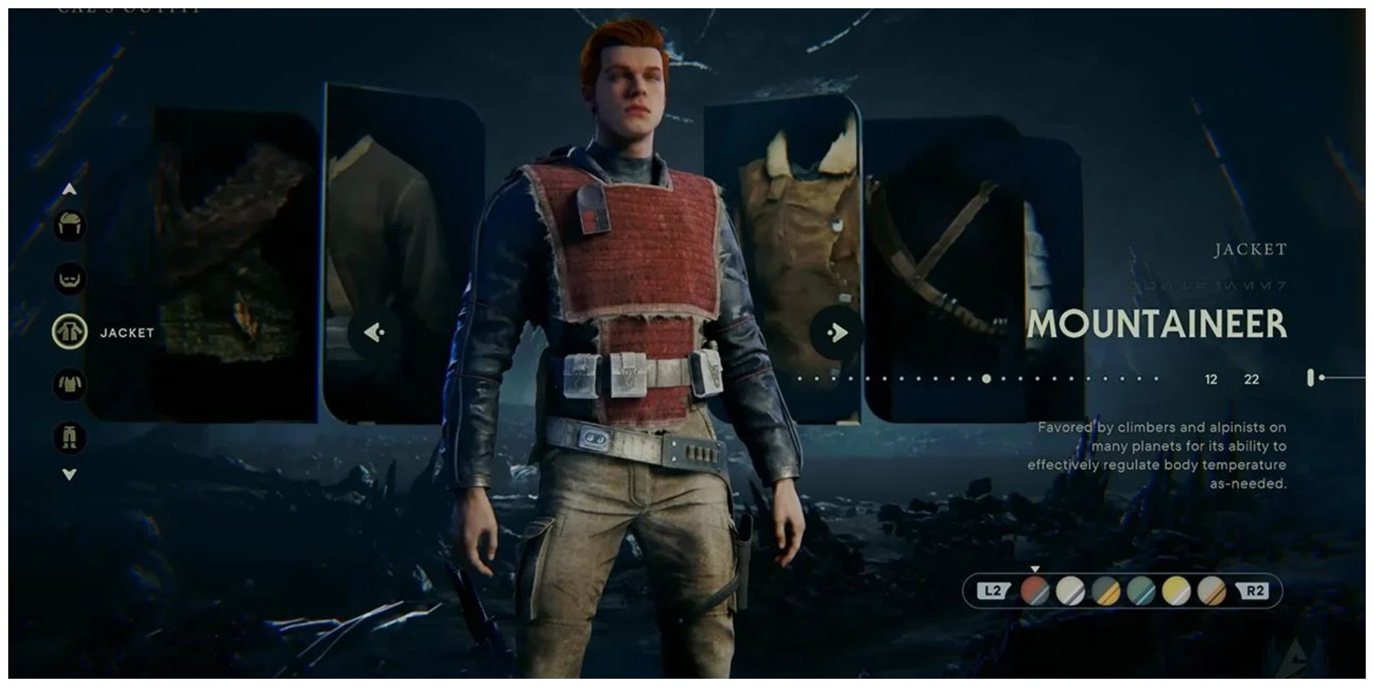Star Wars Jedi Survivor All Options For How To Use Character Customization