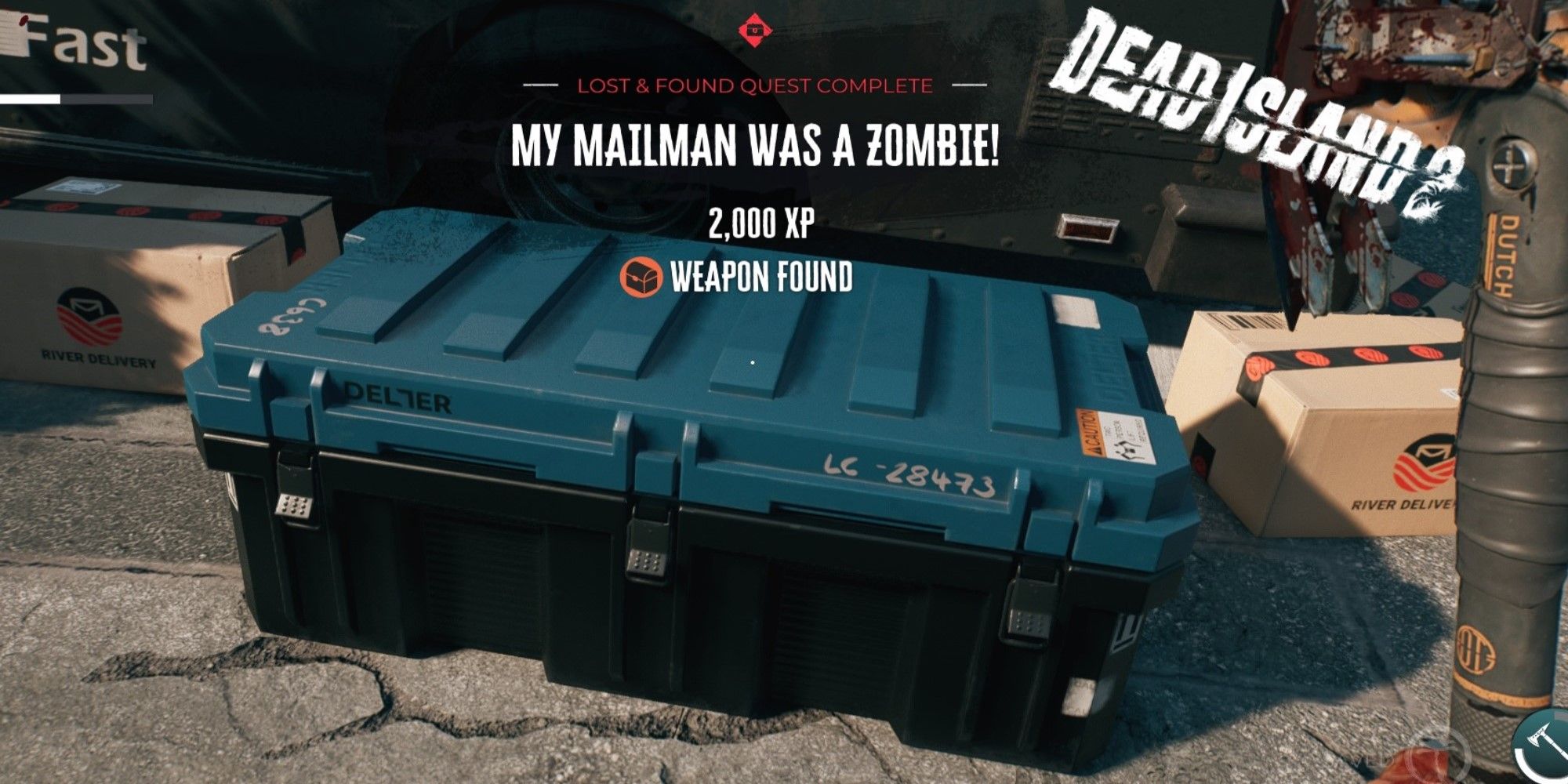 Where to find the Dead Island 2 Mailman keys and open the Special Delivery  chest