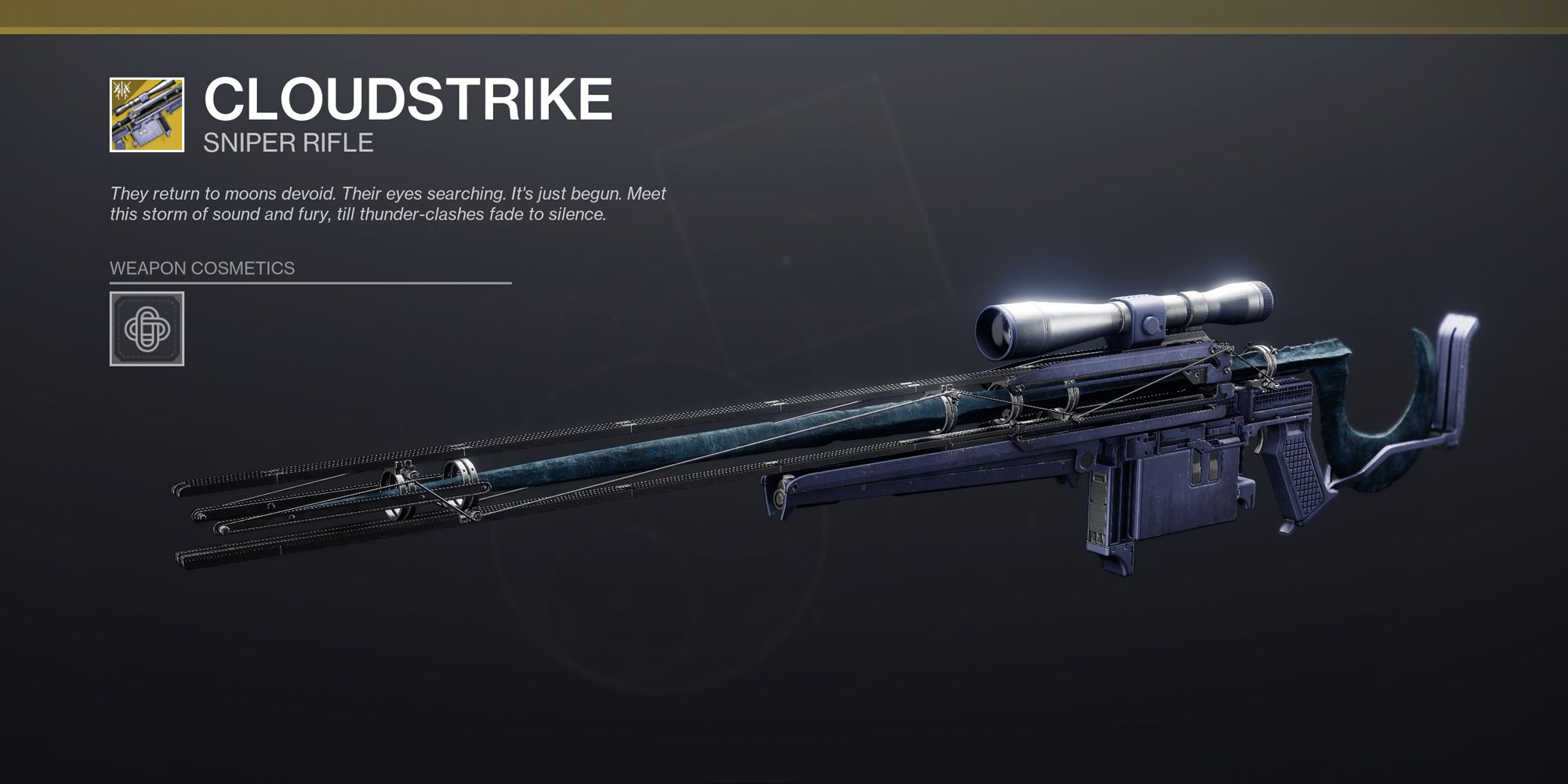 How To Unlock The Cloudstrike Exotic Sniper In Destiny 2