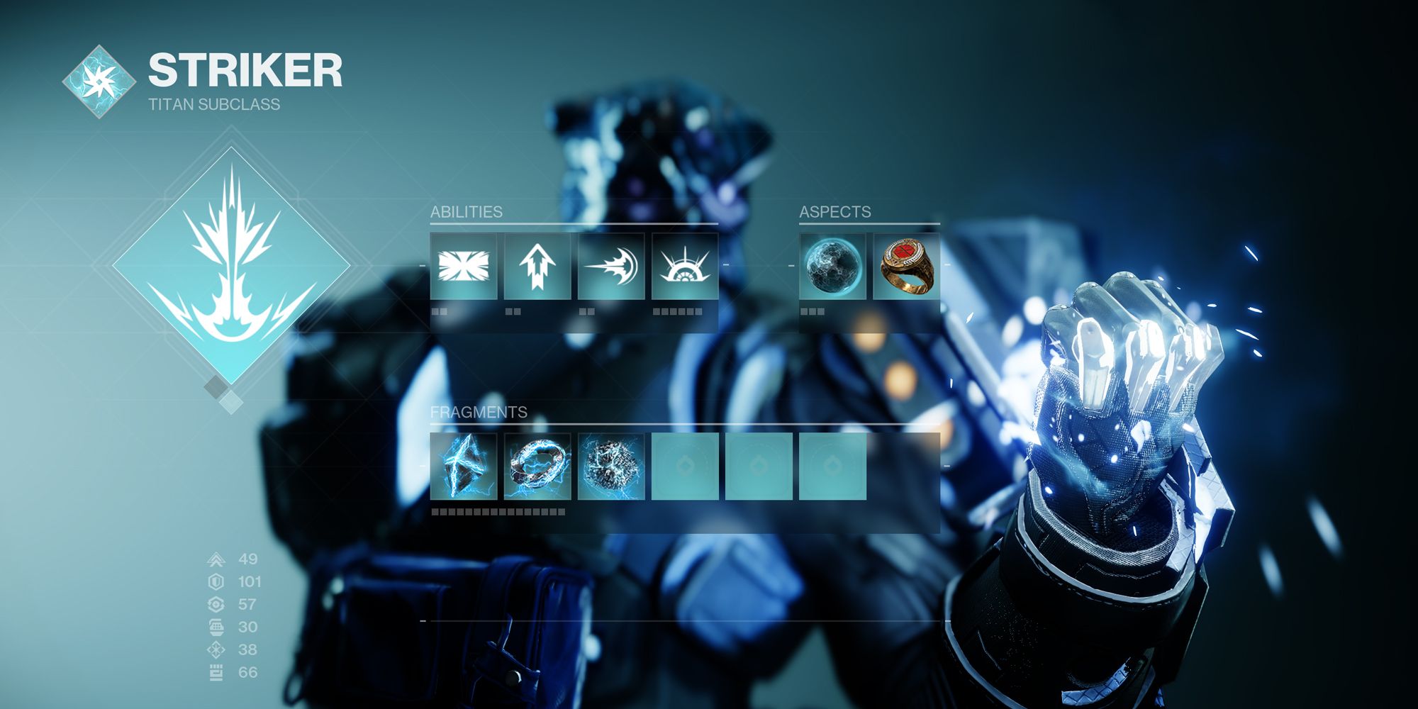 How to build titan striker for pvp or pve in destiny 2